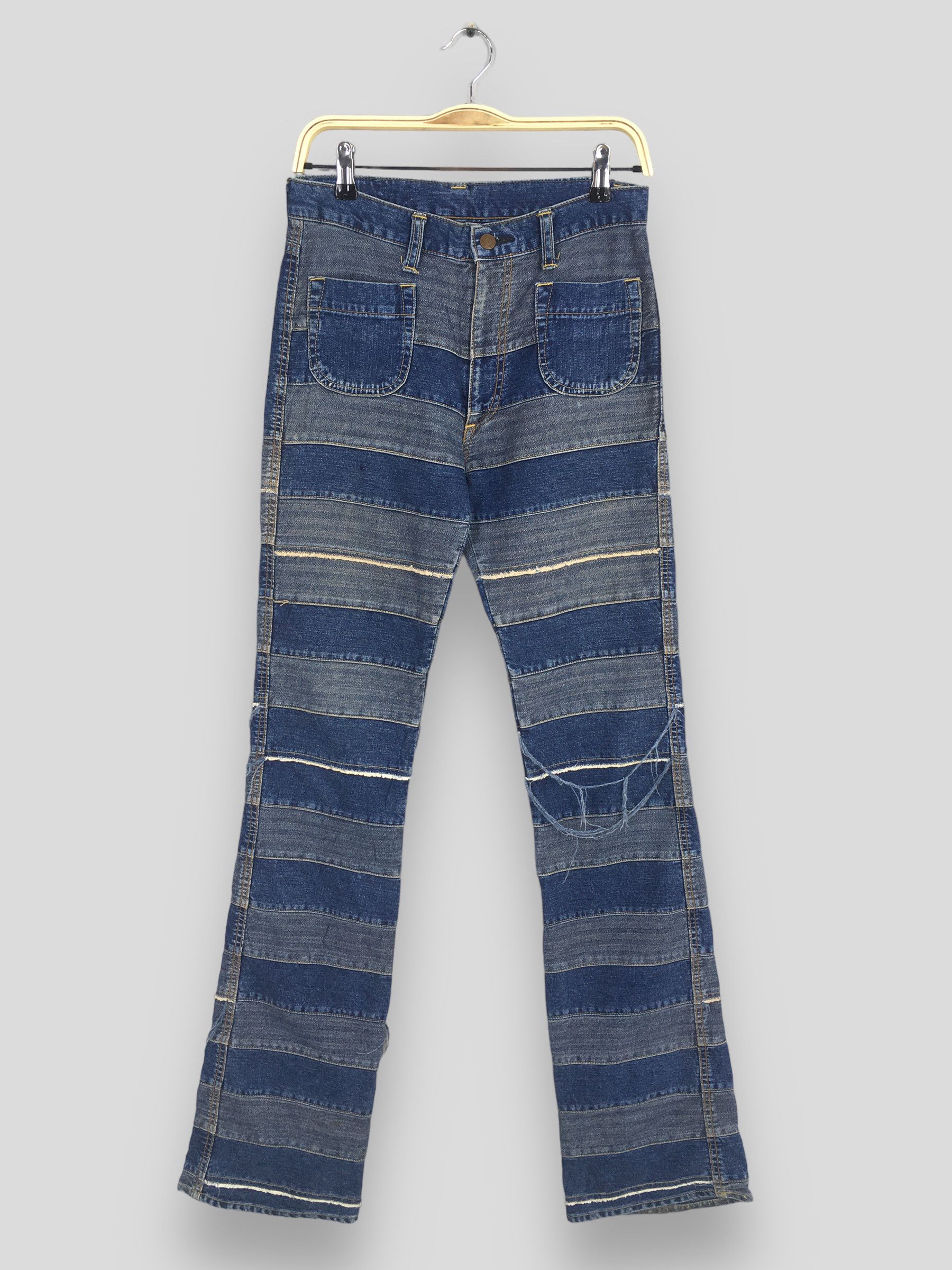 Hysteric Glamour 28x32 Hysteric Glamour Japan Patchwork Hagi Jeans S850 Size US 28 / EU 44 - 1 Thumbnail