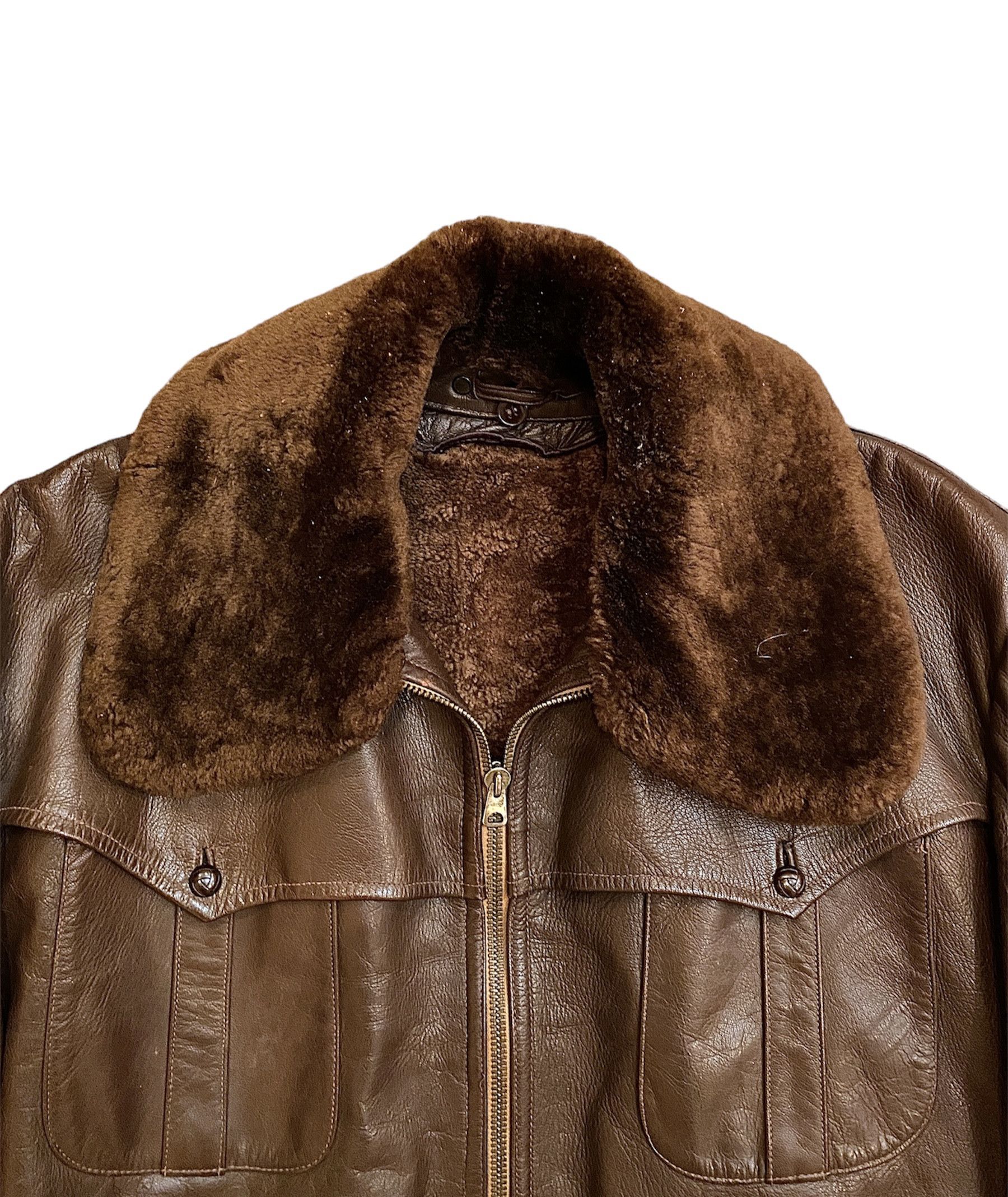 -40s WWⅡ German luftwaffe Flight Jacket 40's】WWⅡ German Air Force Winter Flight Jacket 