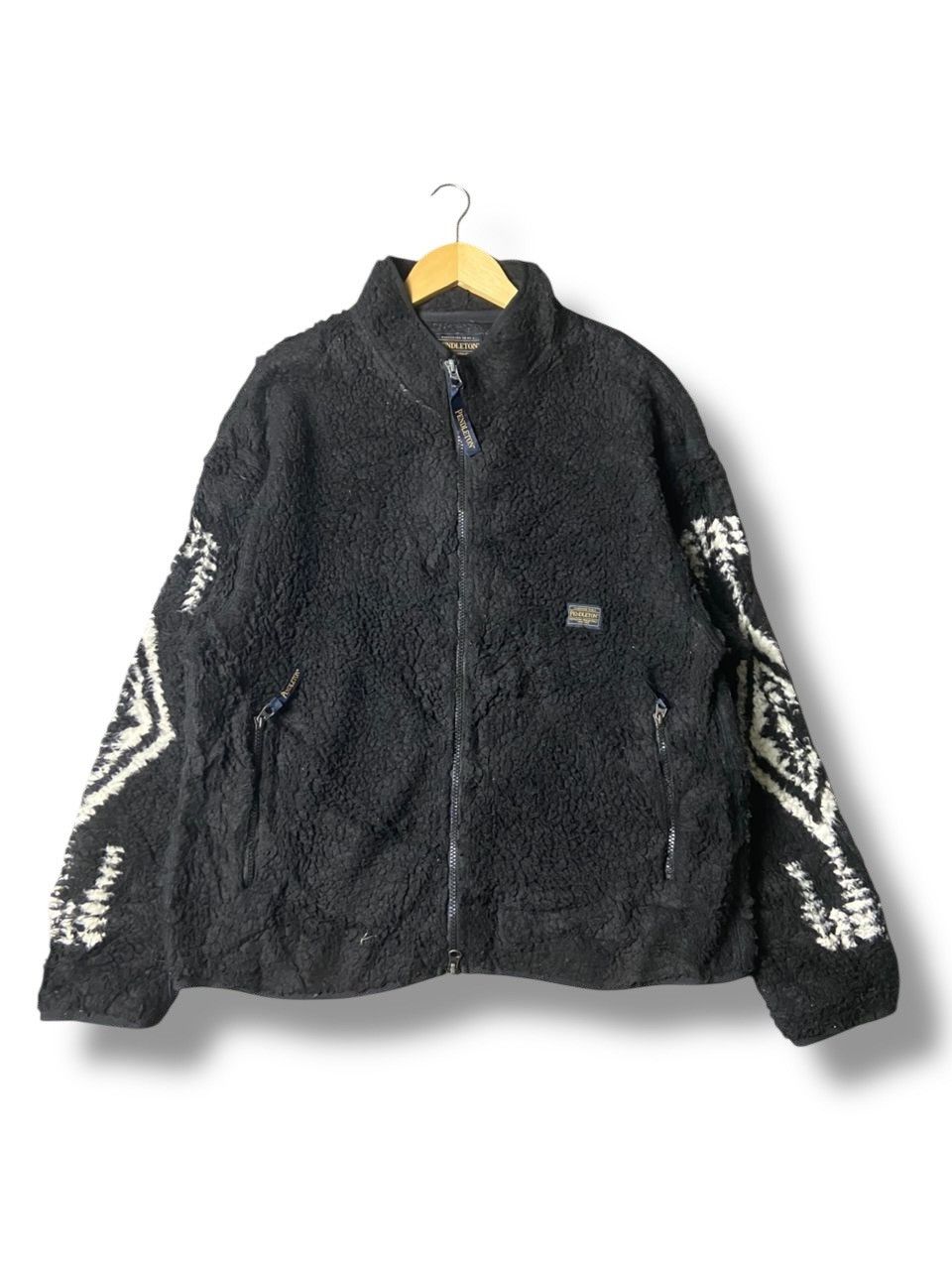 Pendleton Pendleton Woolen Mills Sherpa Fleece Jacket (164) Size US L / EU 52-54 / 3 - 1 Thumbnail