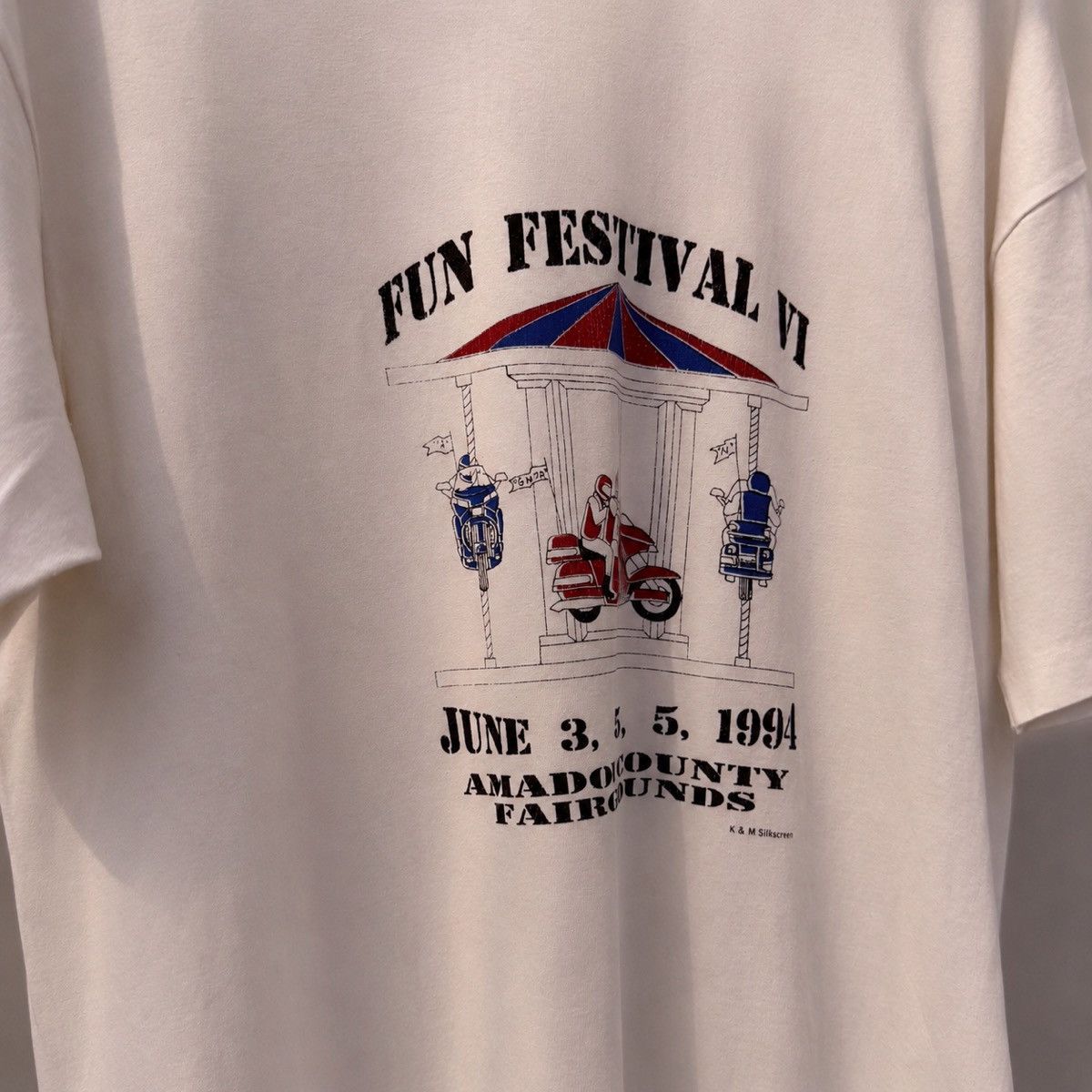 Vintage Vintage 1994 Fun Festival VI Amador County Fairgrounds Size US XL / EU 56 / 4 - 4 Thumbnail