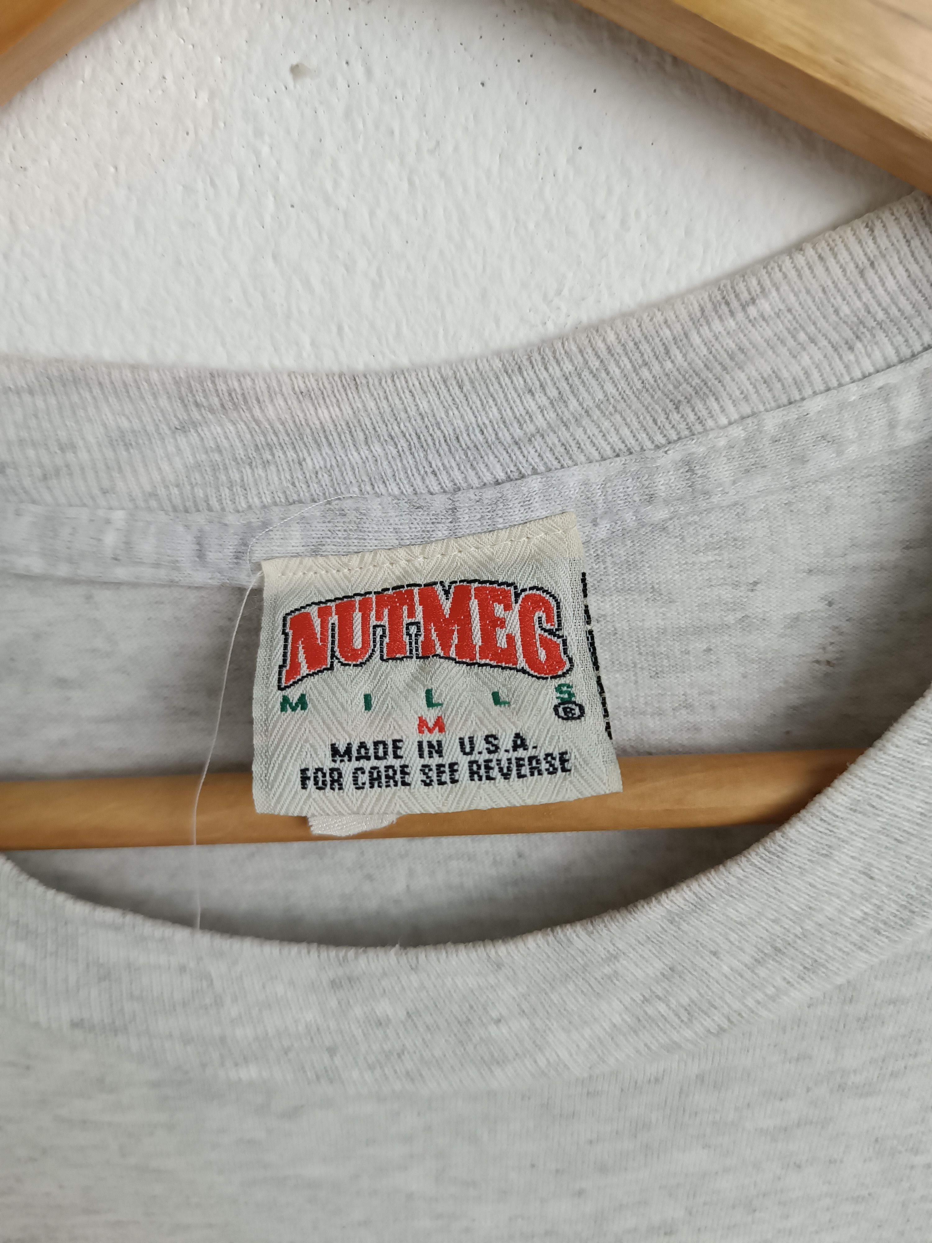 NFL VINTAGE 90'S MICHIGAN WOLVERINE BACKHIT TEE Size US M / EU 48-50 / 2 - 8 Thumbnail