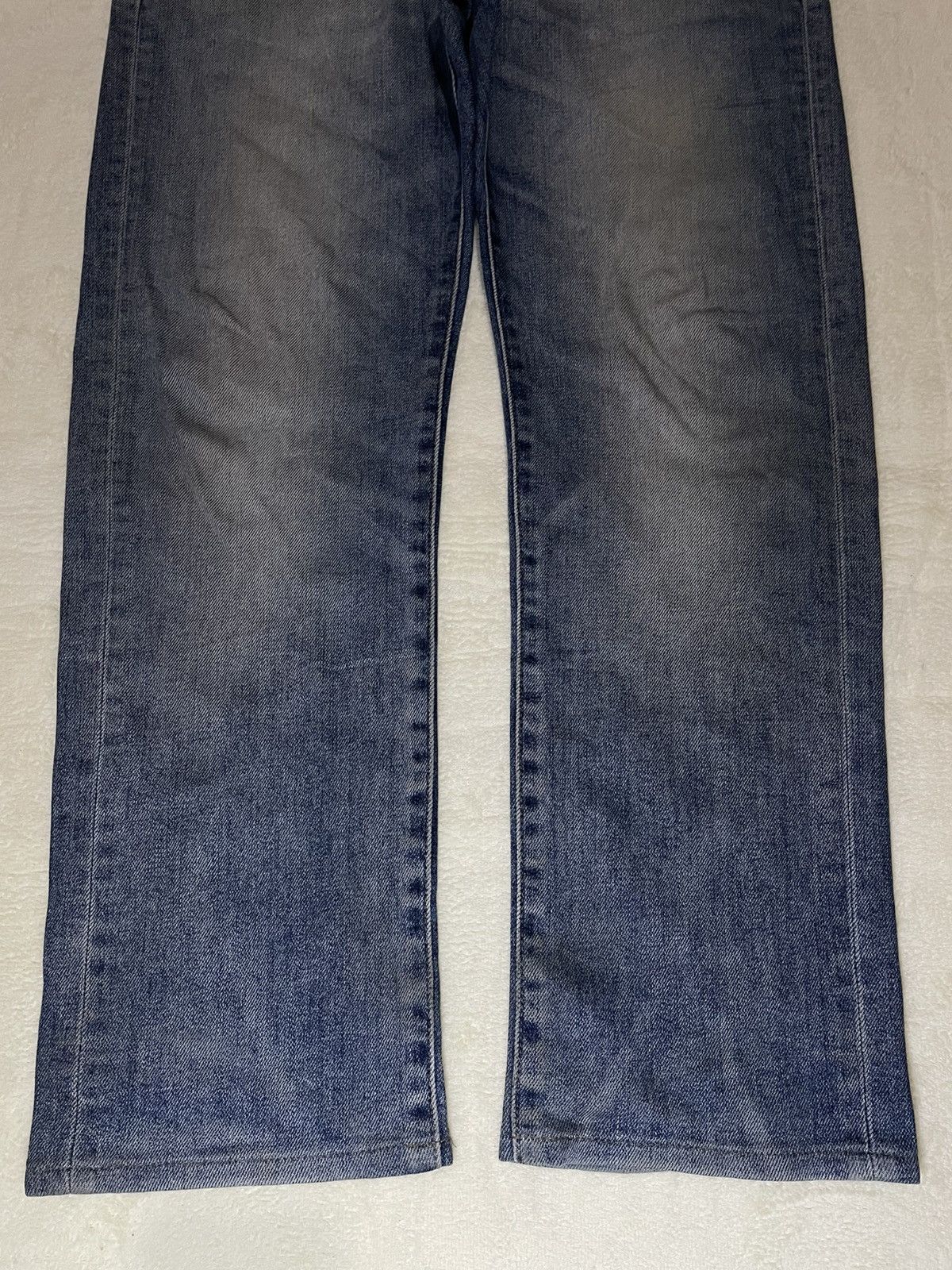 Uniqlo Vintage Japanese Brand Distress Mudwash Denim Jeans Size US 36 / EU 52 - 3 Thumbnail