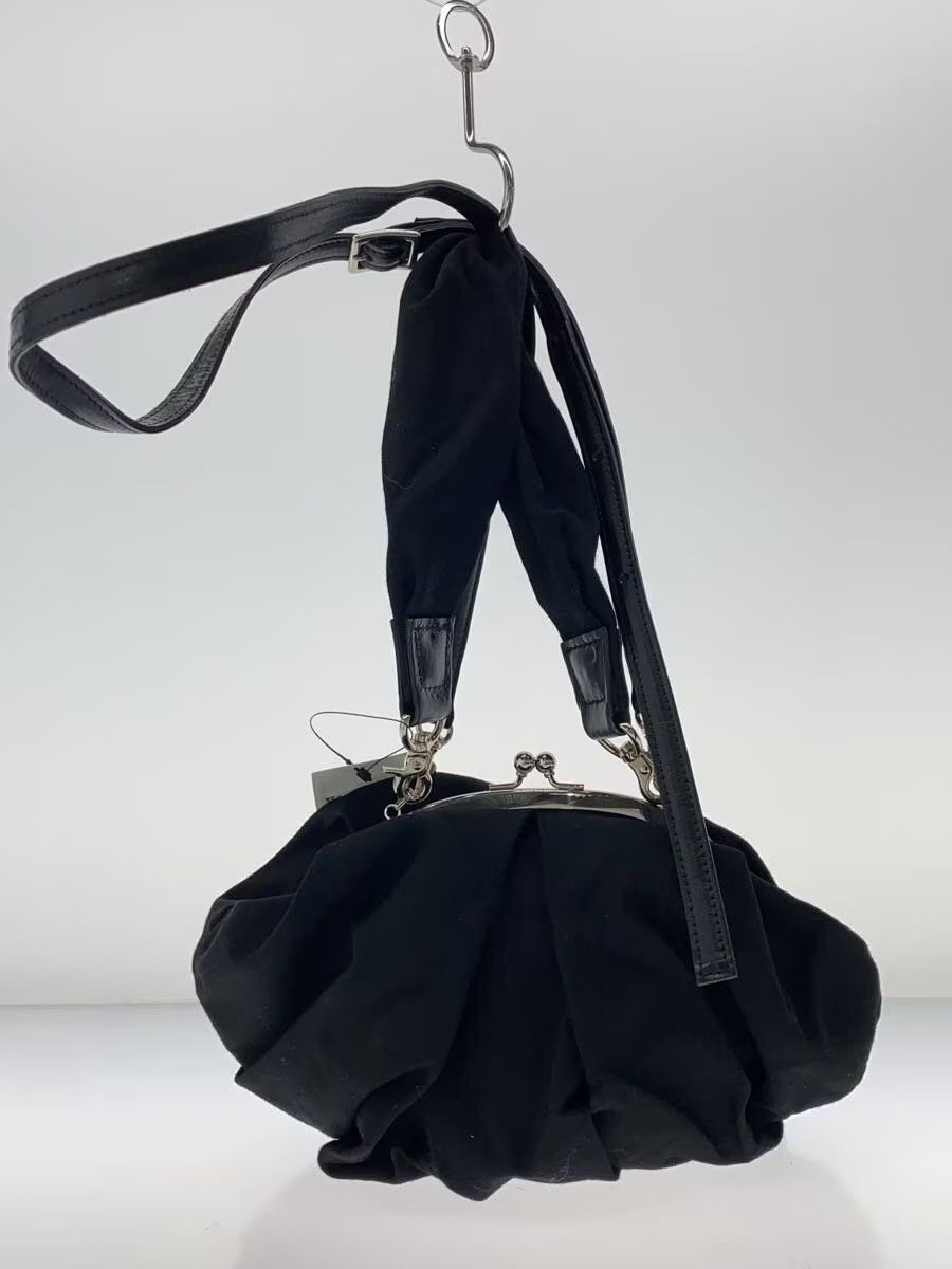 Yohji Yamamoto Wool Gabardine Clasp Shoulder Bag Size ONE SIZE - 3 Thumbnail