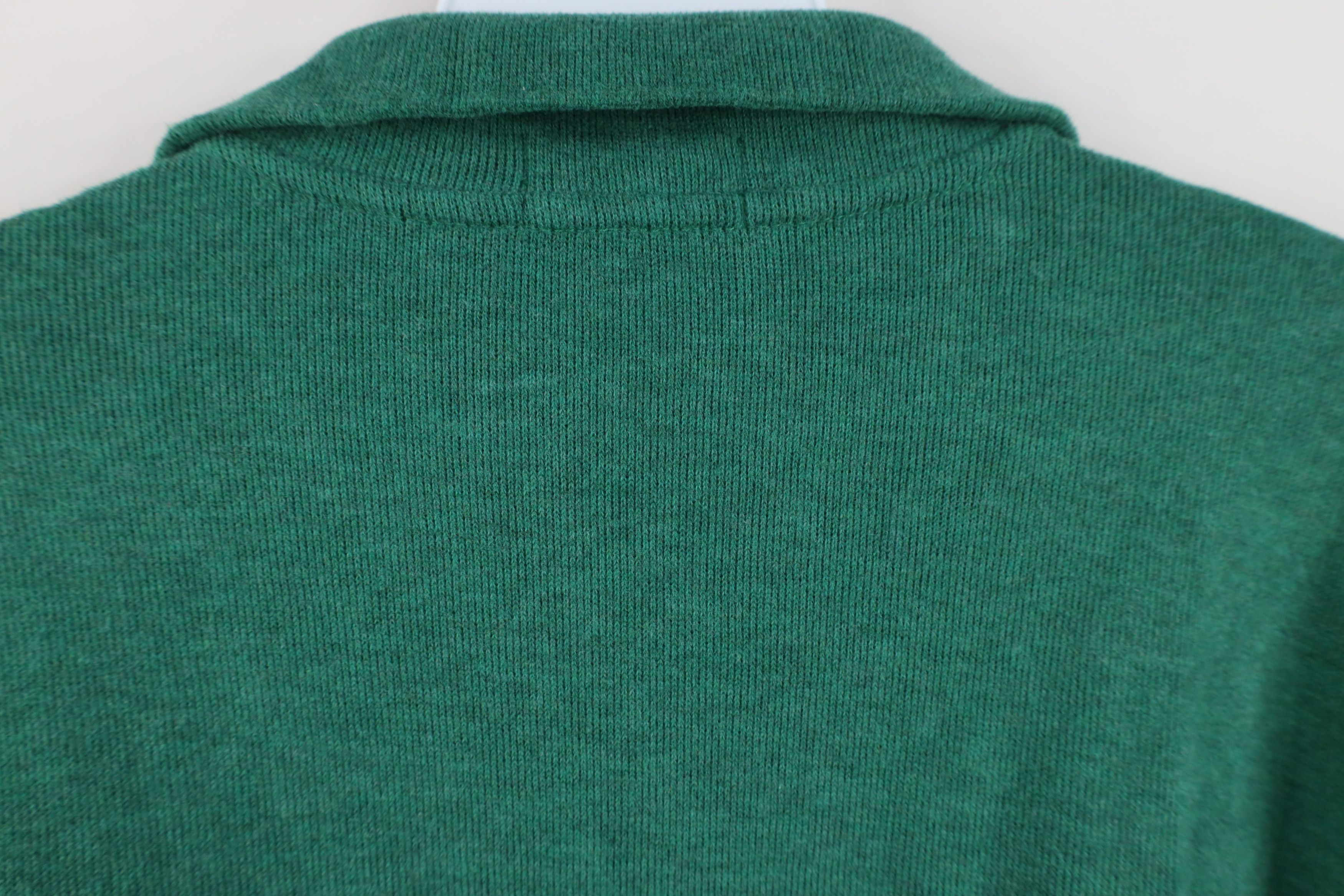 Ralph Lauren Vintage Ralph Lauren Ribbed Knit Half Zip Pullover Sweater Size US XL / EU 56 / 4 - 12 Thumbnail