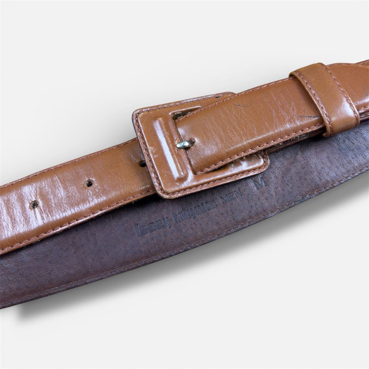 Issey Miyake vintage Issey Miyake men belt Size 40 - 4 Thumbnail
