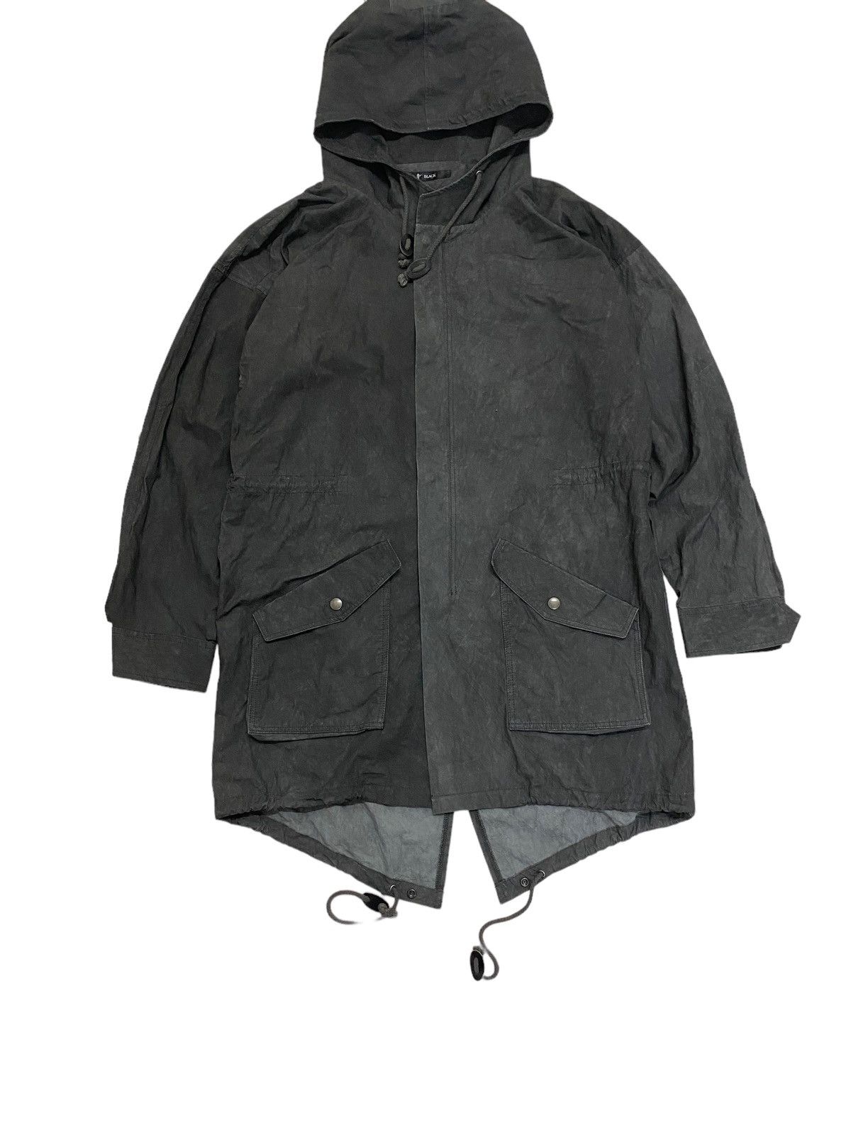 If Six Was Nine Black by No Id Discoloration Parka Jacket Size US L / EU 52-54 / 3 - 1 Thumbnail