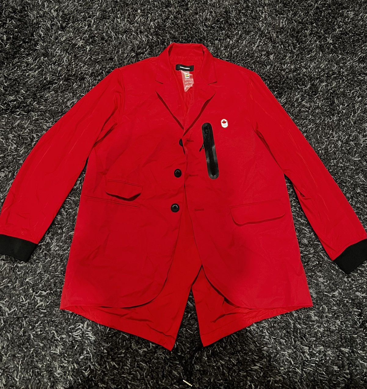 Dsquared2 Dsquared2 Olympic Games red Canada jacket size M Size M / US 6-8 / IT 42-44 - 2 Thumbnail