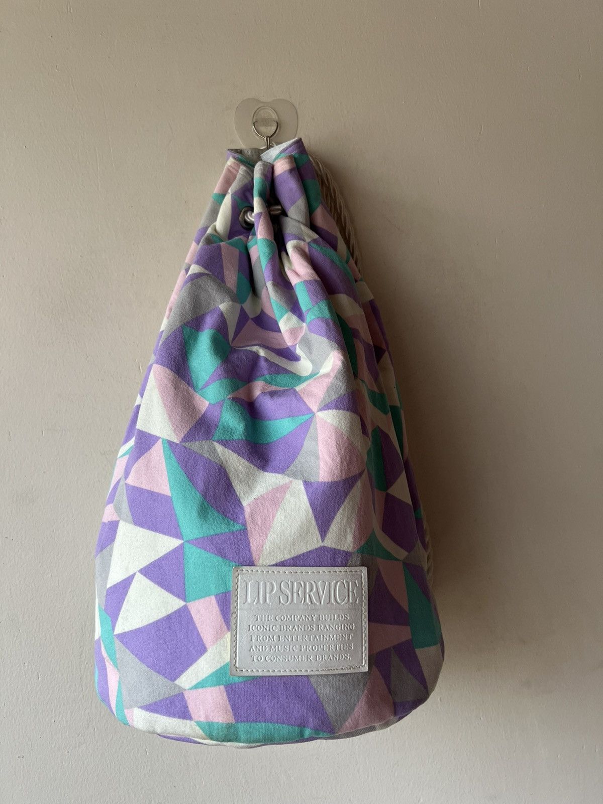 Lip Service Vintage Y2K 2000s Lip Service Strip Trap Bag Backpack Size ONE SIZE - 10 Thumbnail