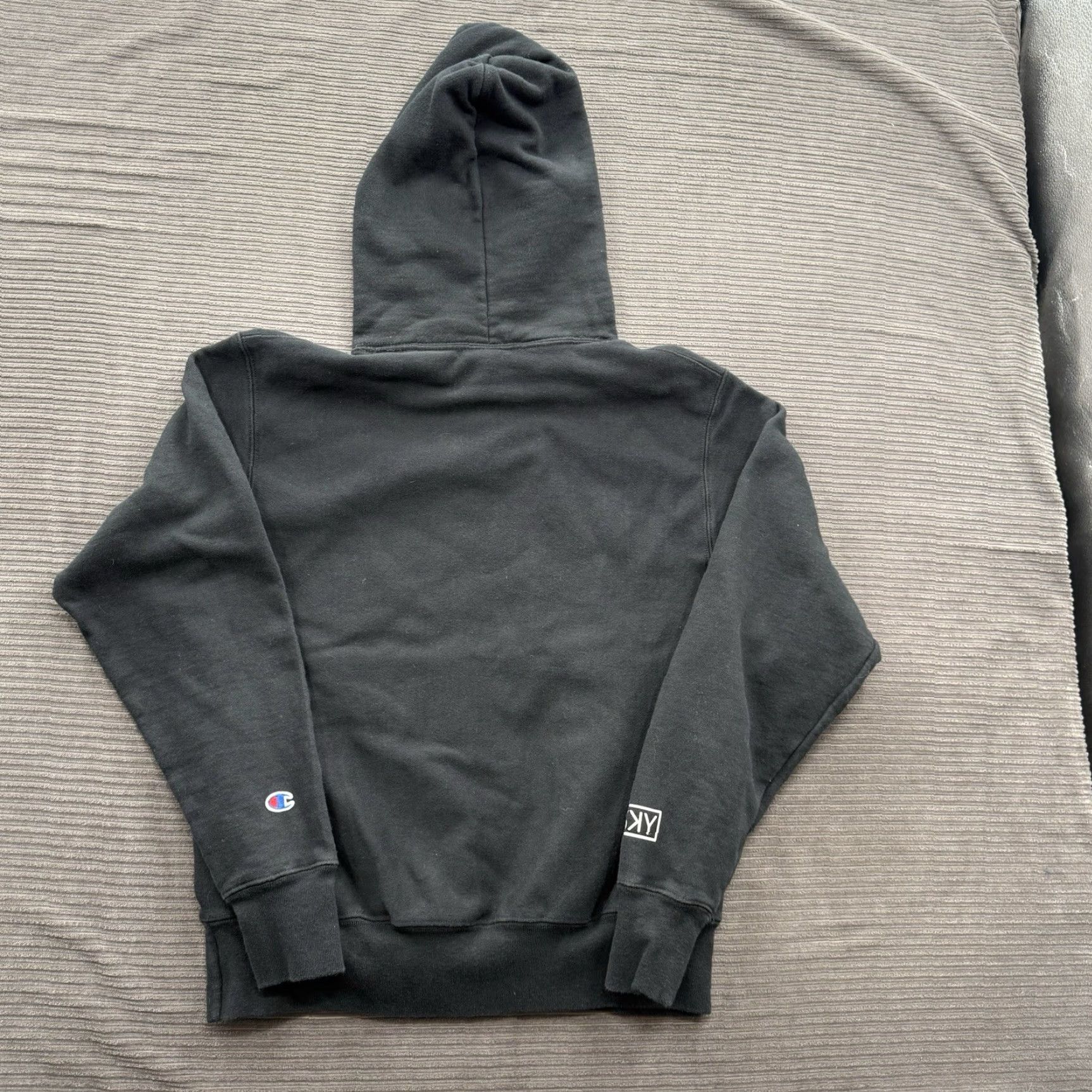 Vintage No Sweat Hoodie Men Medium Black Cotton Long Sleeve Outdoors Hiking Walking Size US M / EU 48-50 / 2 - 2 Thumbnail