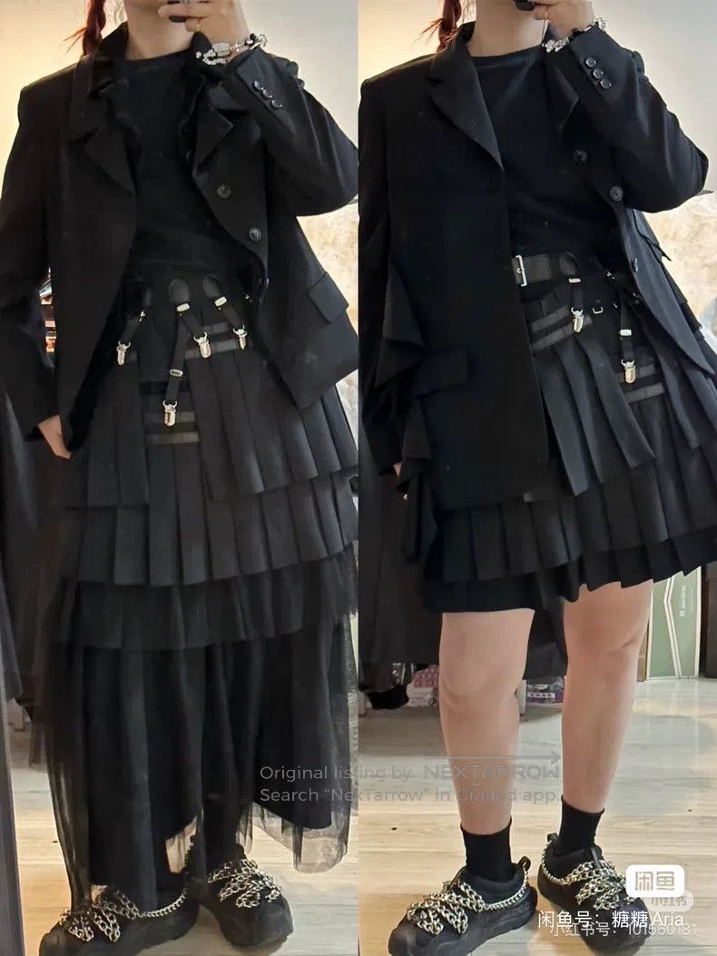 Comme des Garcons Comme Des Garcons size L Clip Pleated Skirt Size 23" - 6 Thumbnail