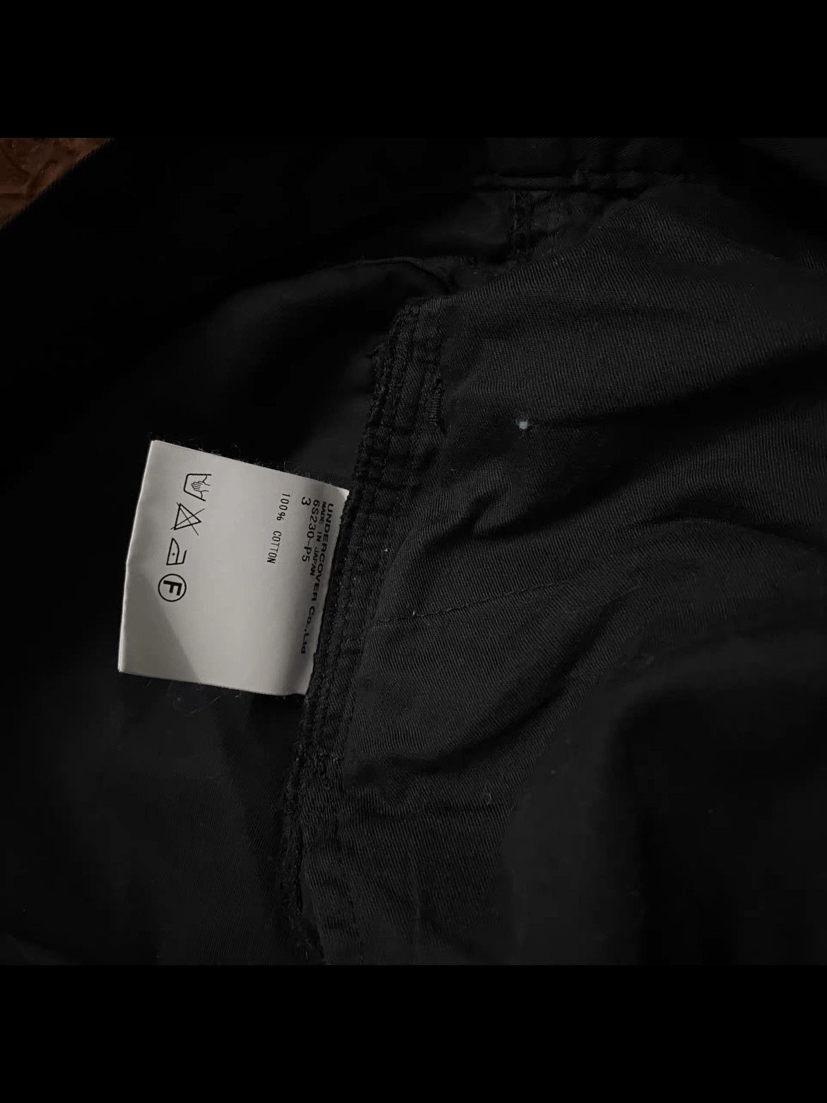 Undercover Sz 3 Undercover 06SS T-period Slogan Pants-2508 Size US 31 - 3 Thumbnail