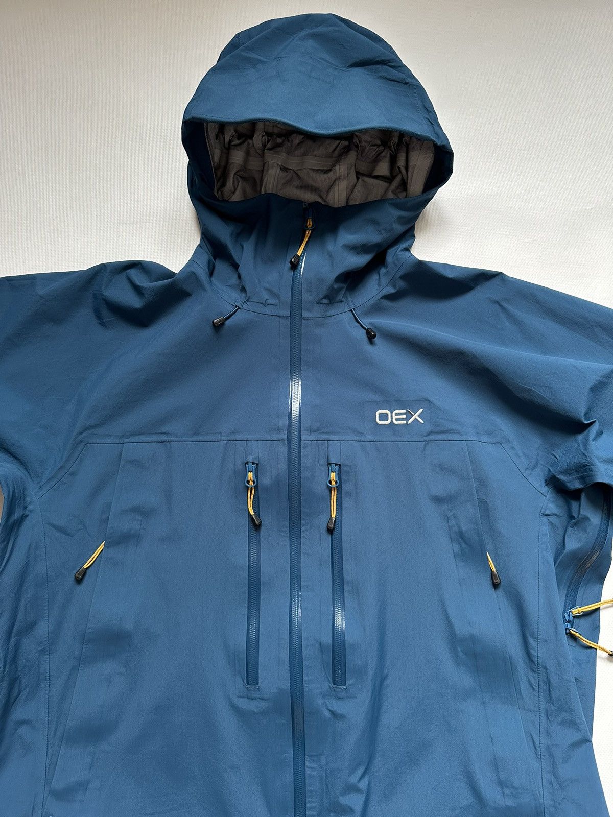 Arc'teryx Oex Jacket Mens Blue Windbreaker Waterproof Rain Hiking XL Size US XL / EU 56 / 4 - 5 Thumbnail
