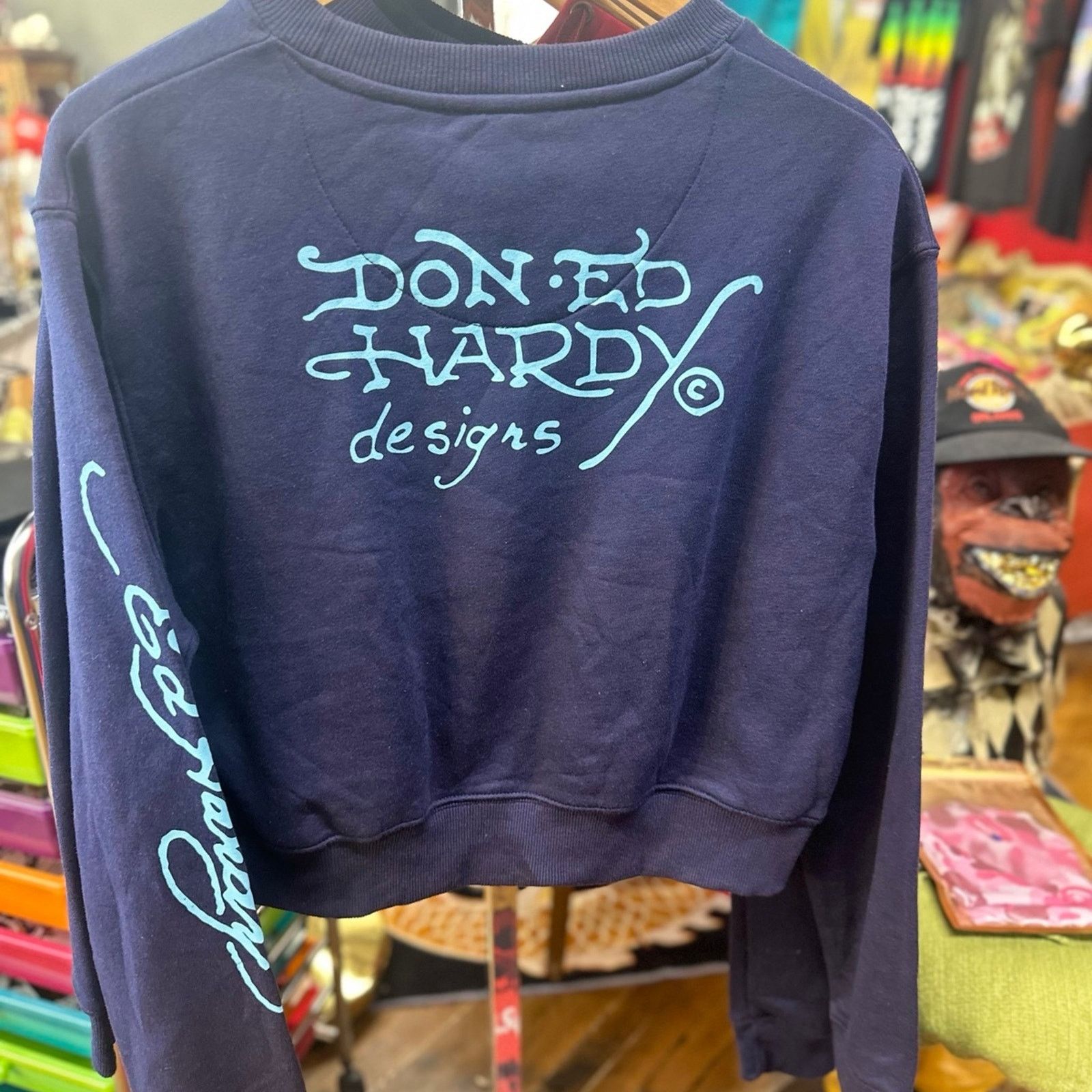 Ed Hardy Ed hardy cropped sweatshirt Size L / US 10 / IT 46 - 3 Thumbnail