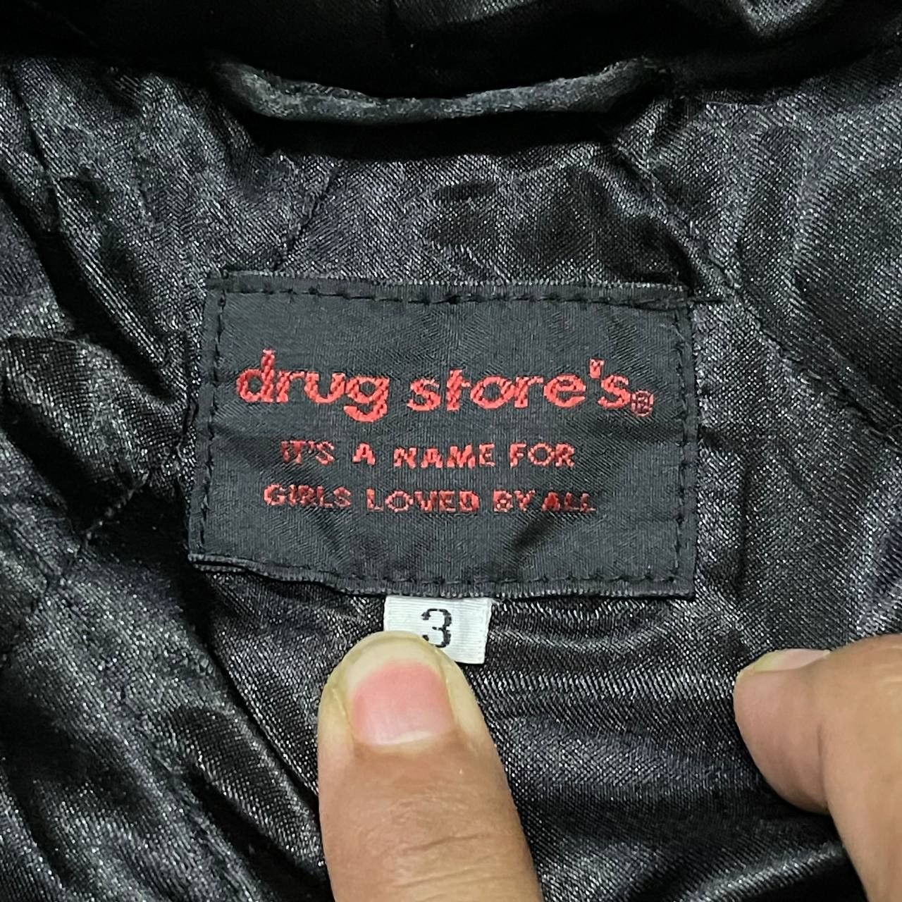 Japanese Brand Vintage Drug Store's Varsity Hooded Jacket Size US M / EU 48-50 / 2 - 14 Thumbnail