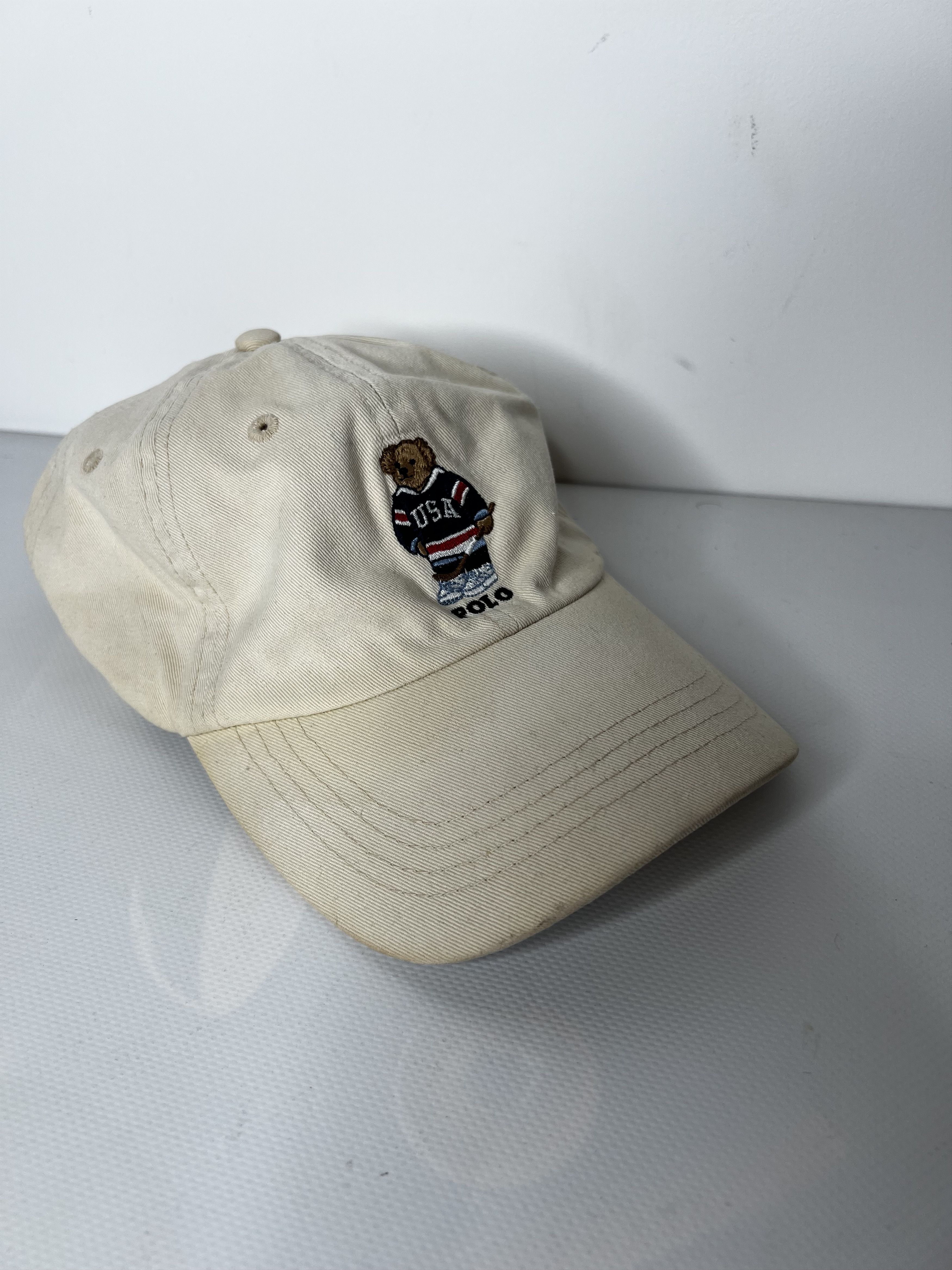 Polo Ralph Lauren POLO RALPH LAUREN POLO BEAR EMBROIDERY CAP HAT BACKSTRAP Size ONE SIZE - 2 Thumbnail