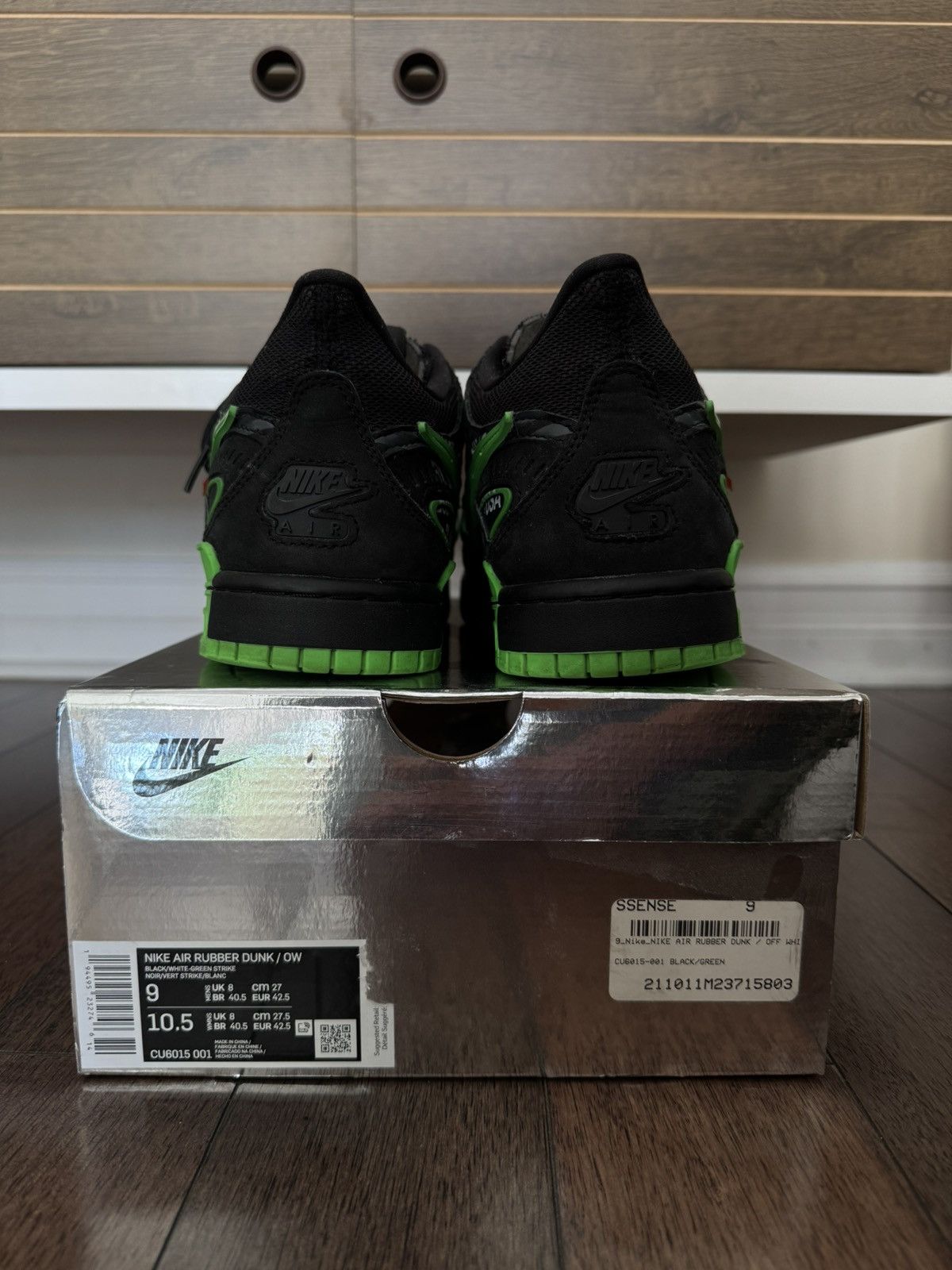 Nike × Off-White NIKE AIR RUBBER DUNK LOW X OFF-WHITE Size US 9 / EU 42 - 6 Thumbnail