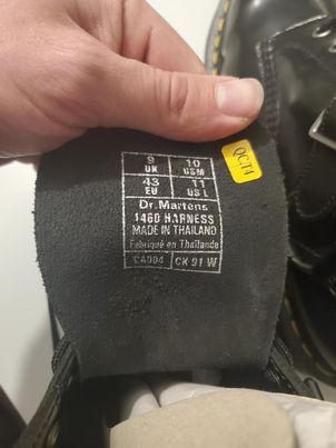 Dr. Martens Dr. Martens 1460 Harness black Size US 10 / EU 43 - 5 Thumbnail