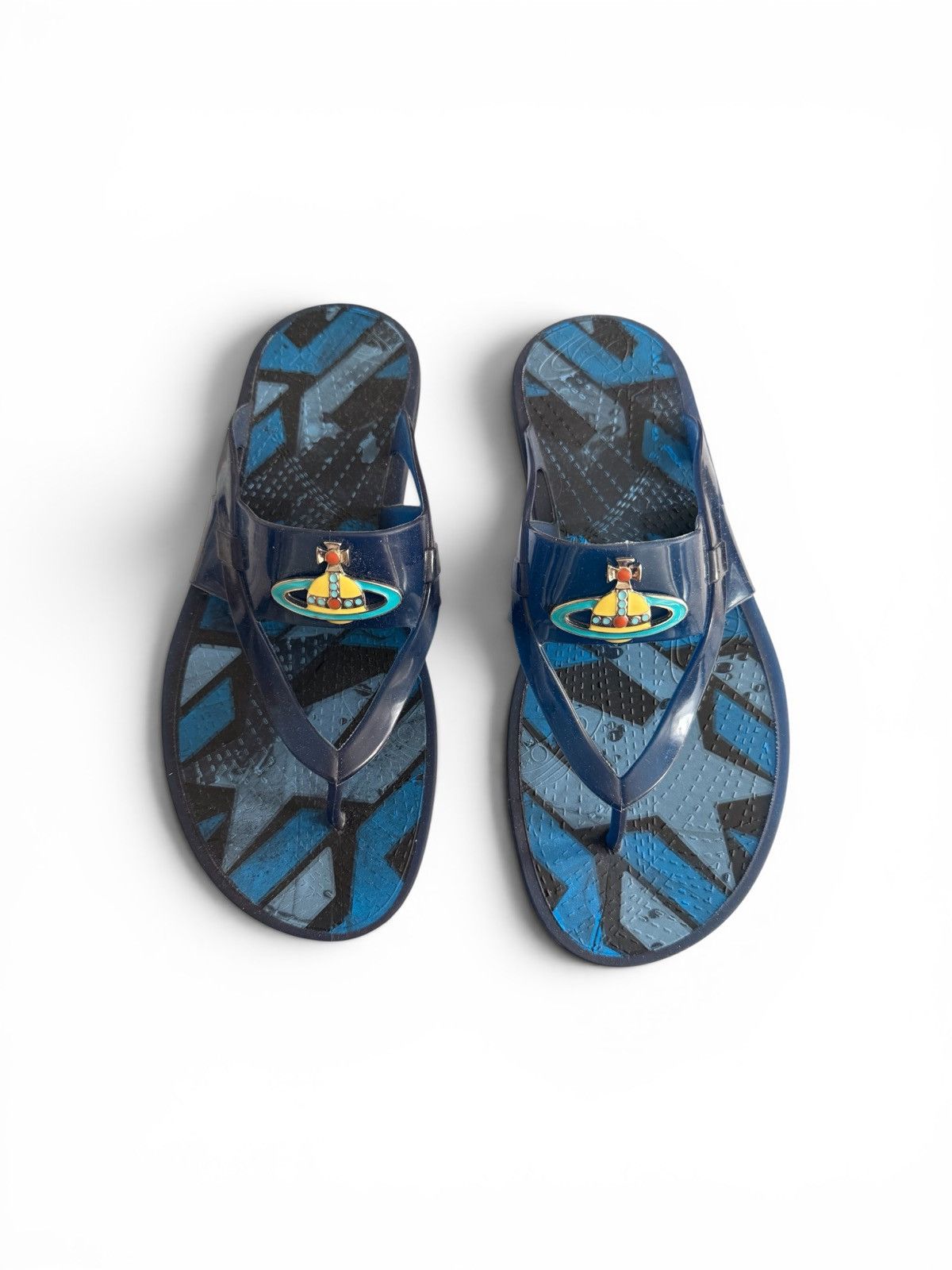 Vivienne Westwood Vivienne Westwood Orb Rubber Slippers Size US 8 / EU 41 - 2 Thumbnail