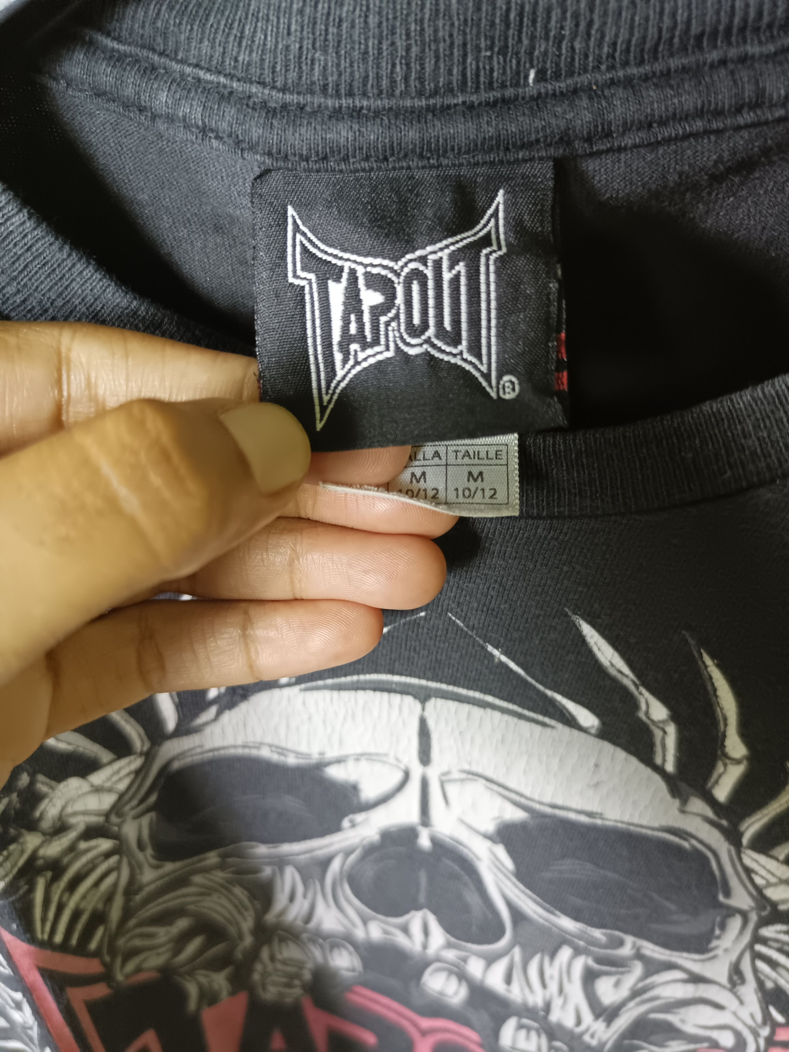 Affliction × Japanese Brand × Tapout Rare Tapout Tee Y2K Affliction Style Size M / US 6-8 / IT 42-44 - 13 Thumbnail