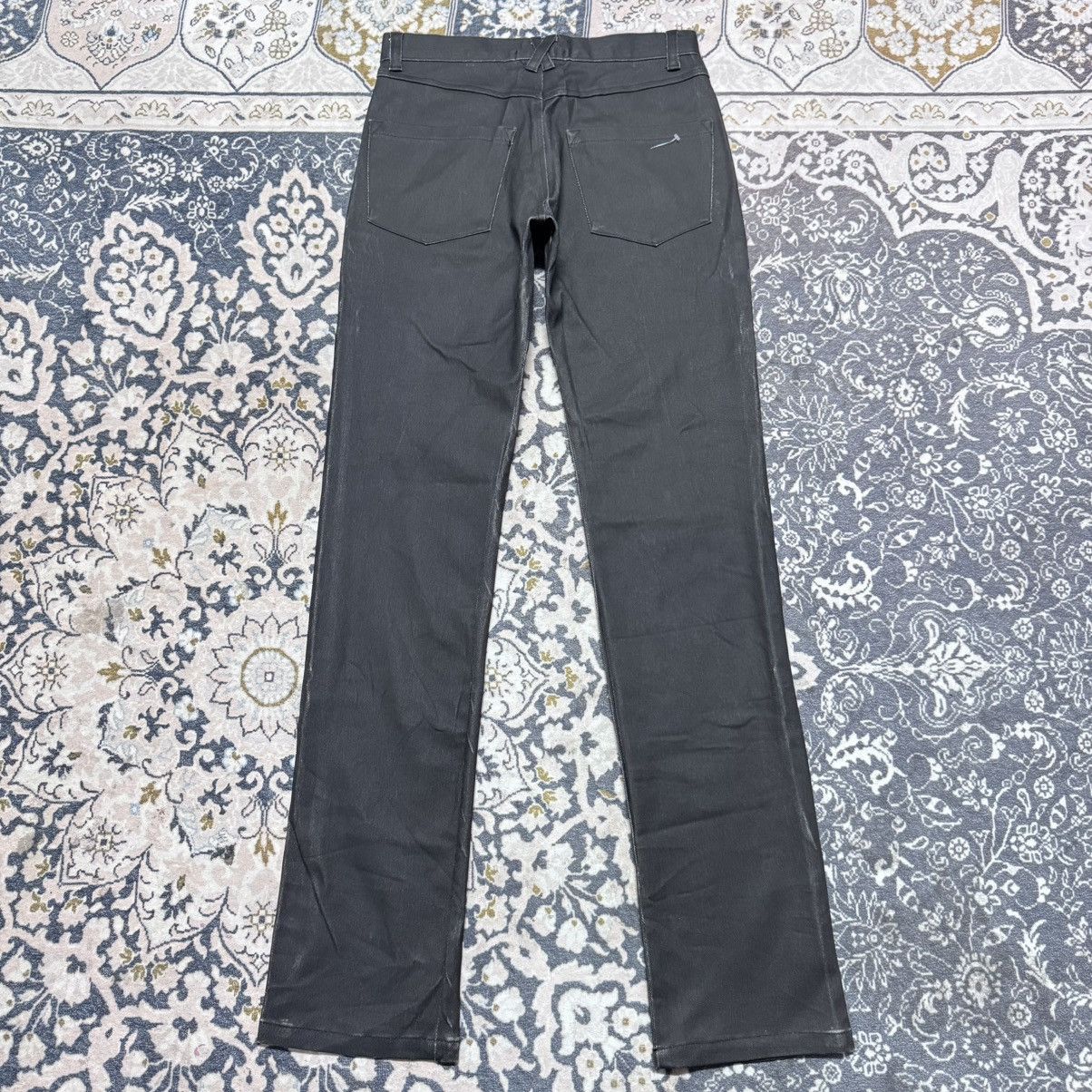 Japanese Brand Hundredclub Japan Denim Black Waxed Jeans Size US 30 / EU 46 - 10 Thumbnail