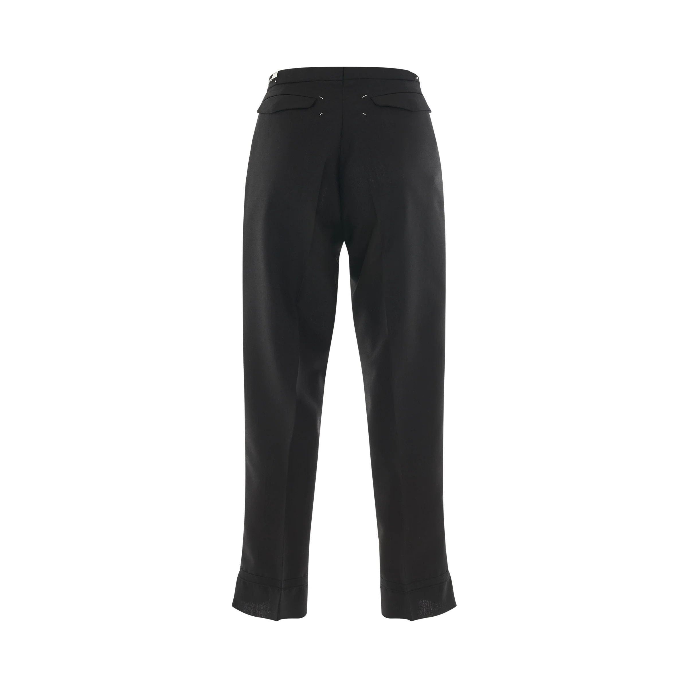 Maison Margiela o1mris0824 Icons Pants in Black Size US 34 / EU 50 - 4 Thumbnail