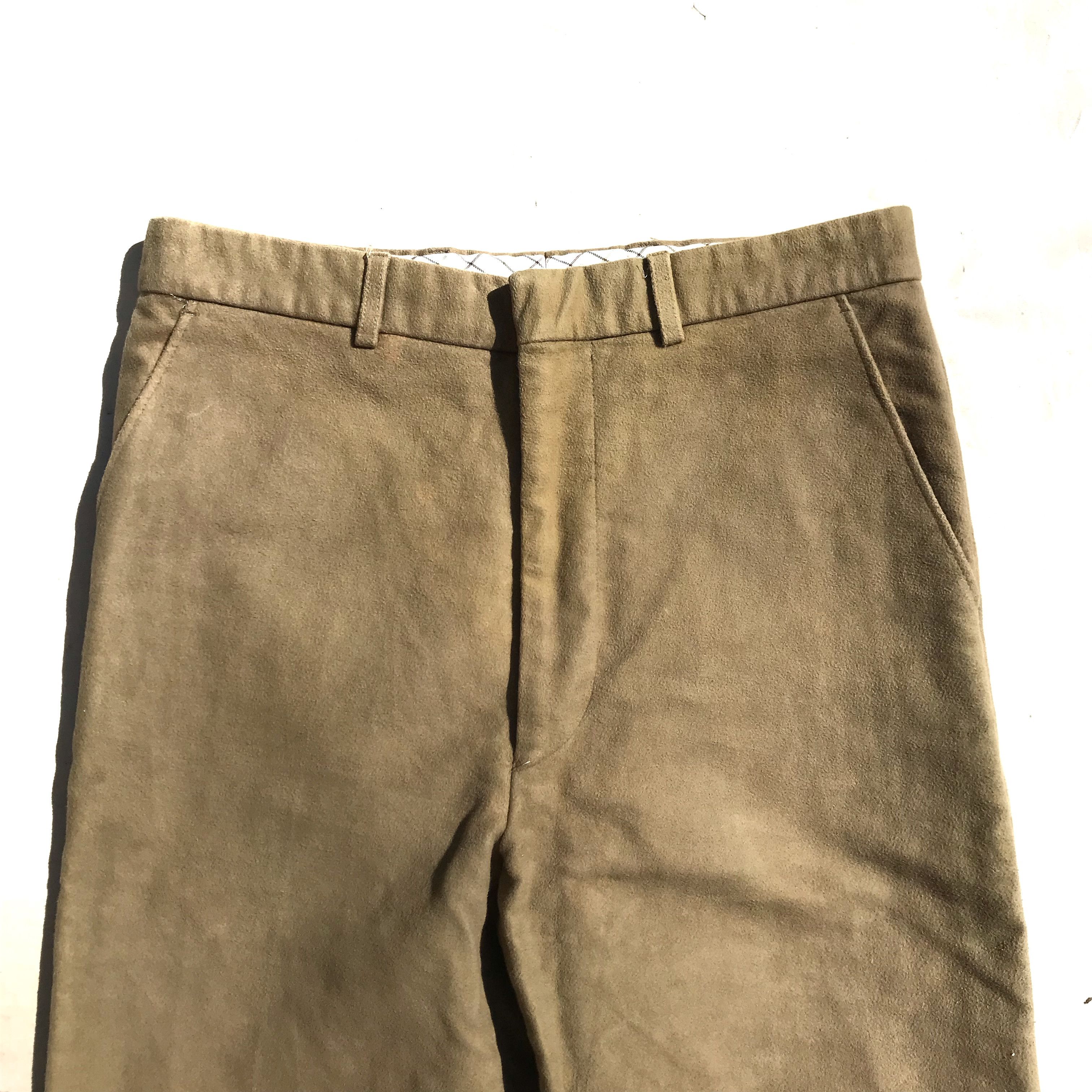 Barbour × Vintage Barbour 1987 A420 Vintage Moleskin Trouser Pants Made In Por Size US 32 / EU 48 - 5 Thumbnail