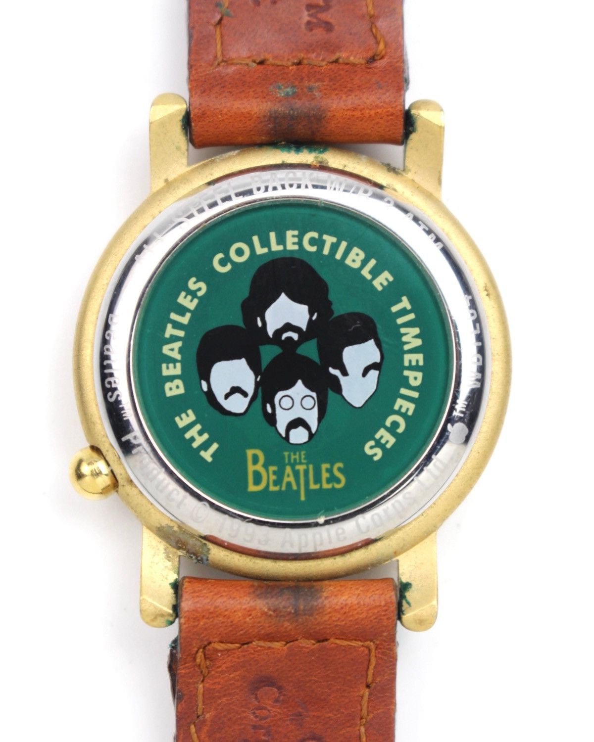 Vintage 1993 THE BEATLES 'A HARD DAY'S NIGHT' BRAIDED LEATHER WATCH Size ONE SIZE - 5 Thumbnail