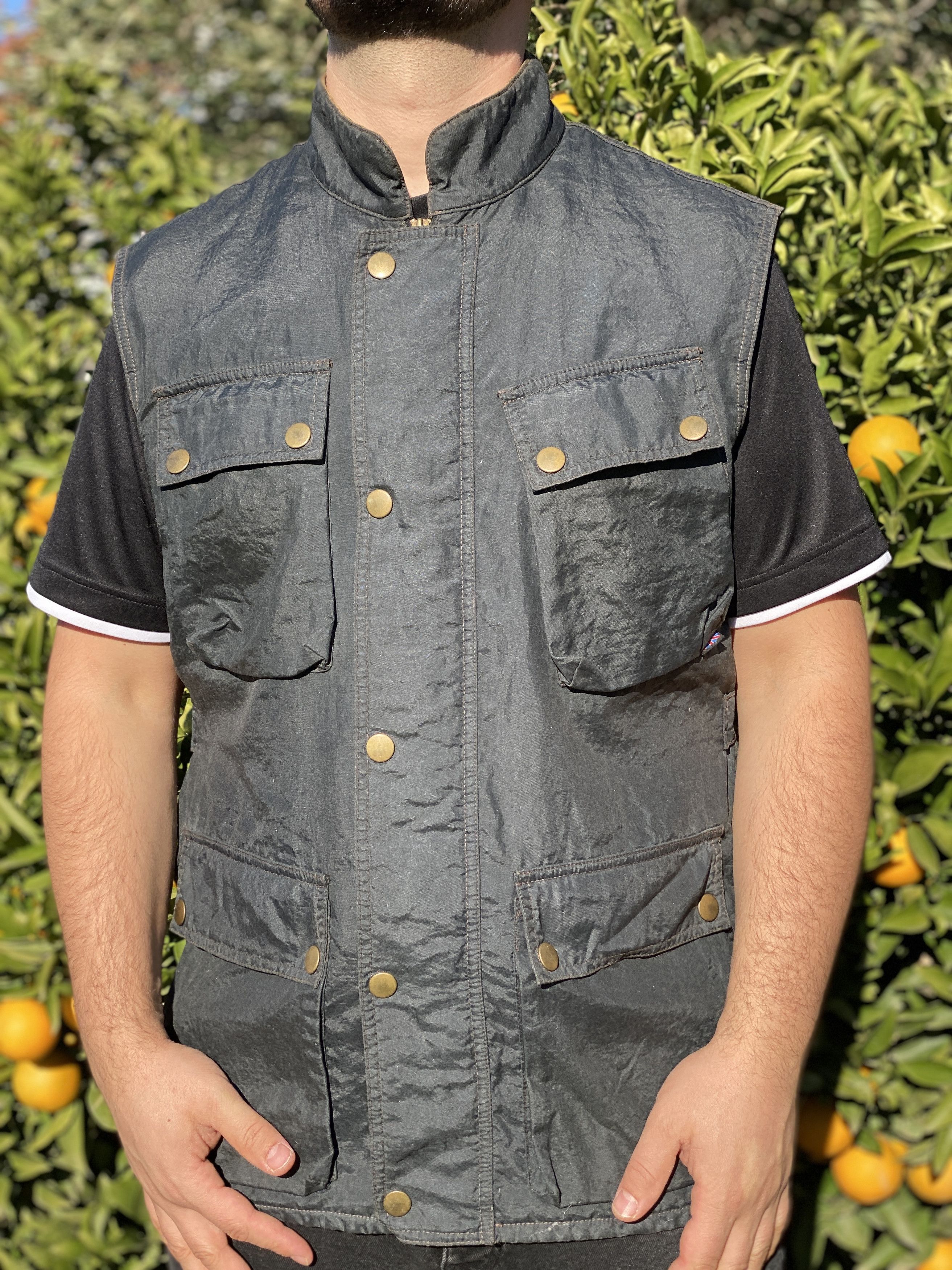 Belstaff Belstaff Black Prince Welde Seams Waistcoat Gilet Size XL Size US XL / EU 56 / 4 - 10 Thumbnail