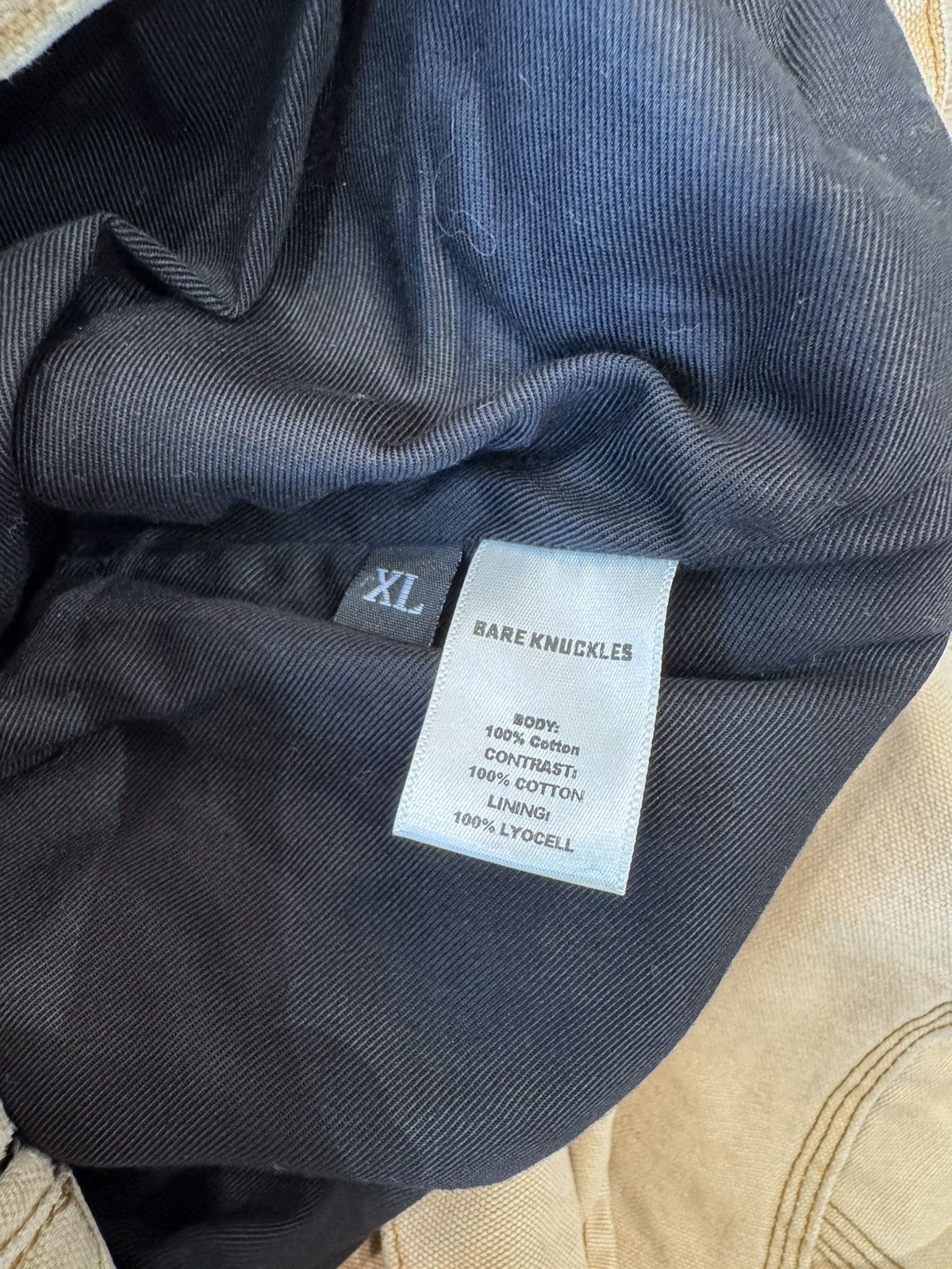 Bare Knuckles Bare Knuckles Canvas Work Jacket Washed Tan Size US XL / EU 56 / 4 - 4 Thumbnail