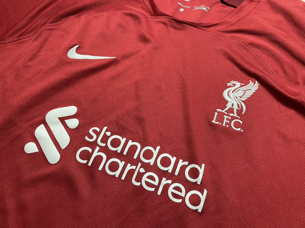 Nike Vintage Nike Dri-Fit FC Liverpool Blokecore Soccer Jersey Size US XXL / EU 58 / 5 - 7 Thumbnail