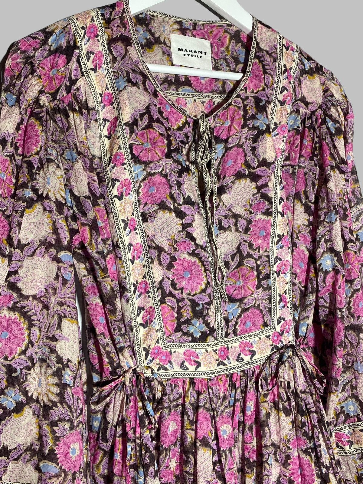 Isabel Marant Etoile Isabel Marant Etoile Gilinesia RRP 425£ Floral Print Dress Size S / US 4 / IT 40 - 4 Thumbnail