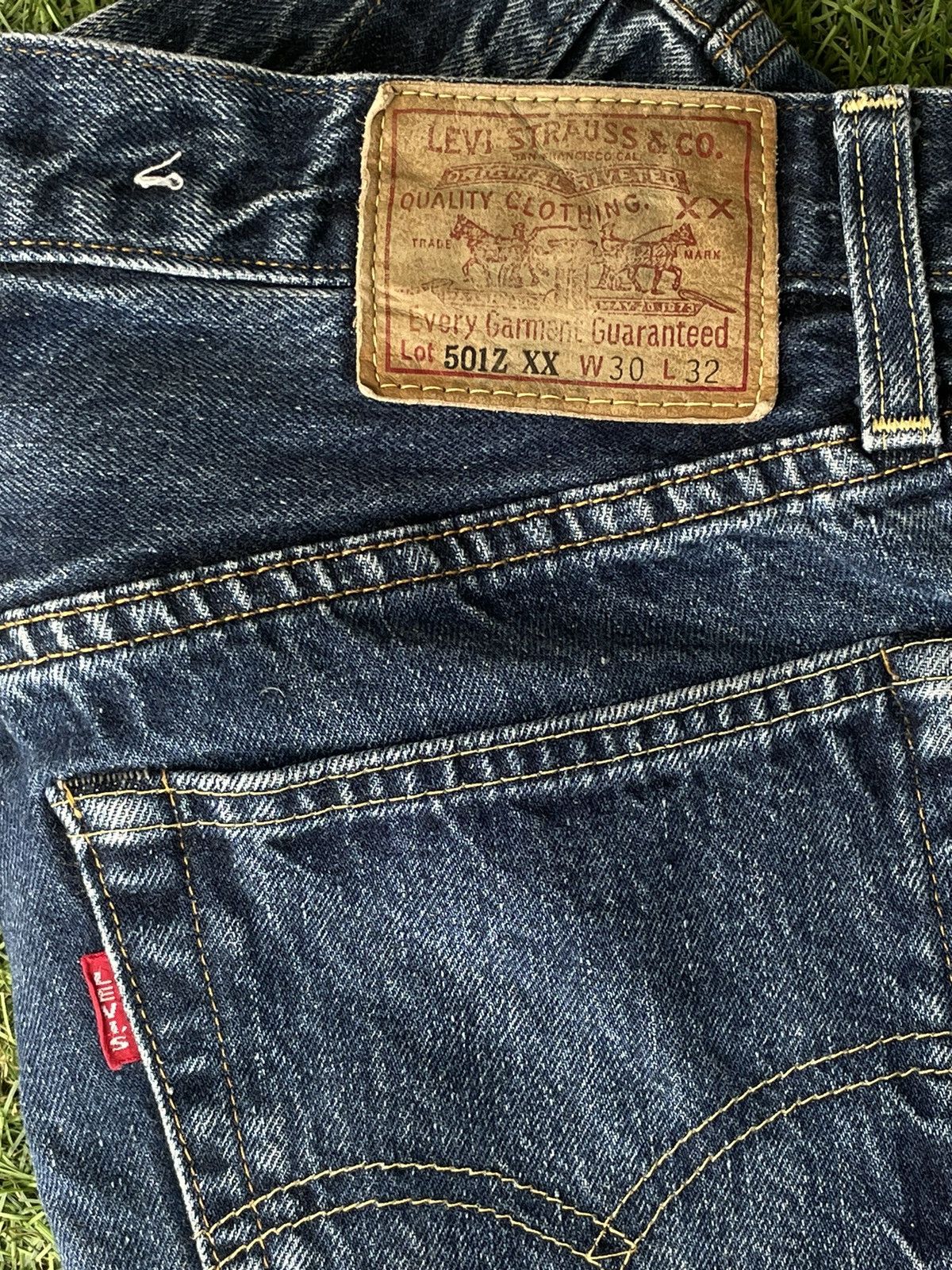 Levi's × Levi's Vintage Clothing 50s Levis lvc 501Z XX selvedge archive Vintage clothing Size US 30 / EU 46 - 5 Thumbnail
