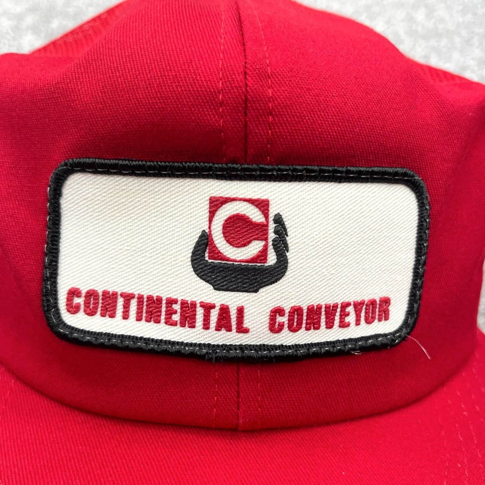 Vintage VINTAGE K Products Trucker Hat Cap Red Made In USA Patch Farm 80s Mine Snapback Mens Size ONE SIZE - 4 Thumbnail