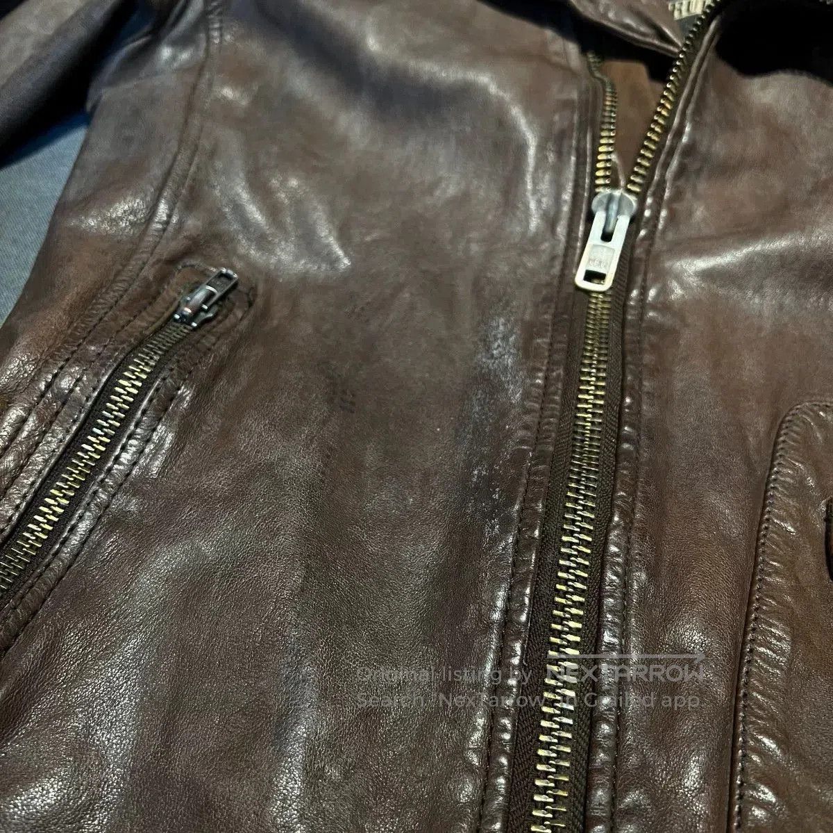 True Religion True Religion Sheepskin Rivet Leather Jacket. Size US M / EU 48-50 / 2 - 5 Thumbnail