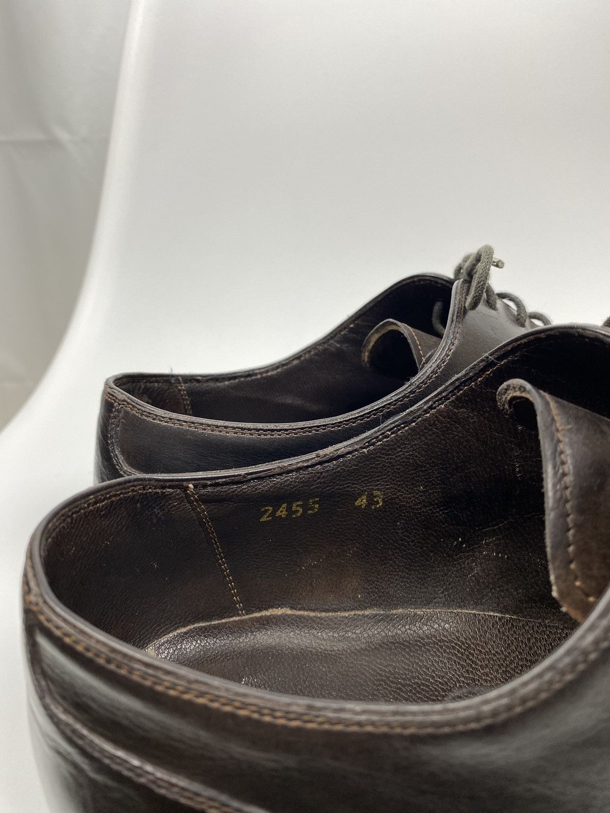 Canali Canali Men's Italy Euro Size 43 US 10 Leather Dress Shoes Size US 10 / EU 43 - 8 Thumbnail