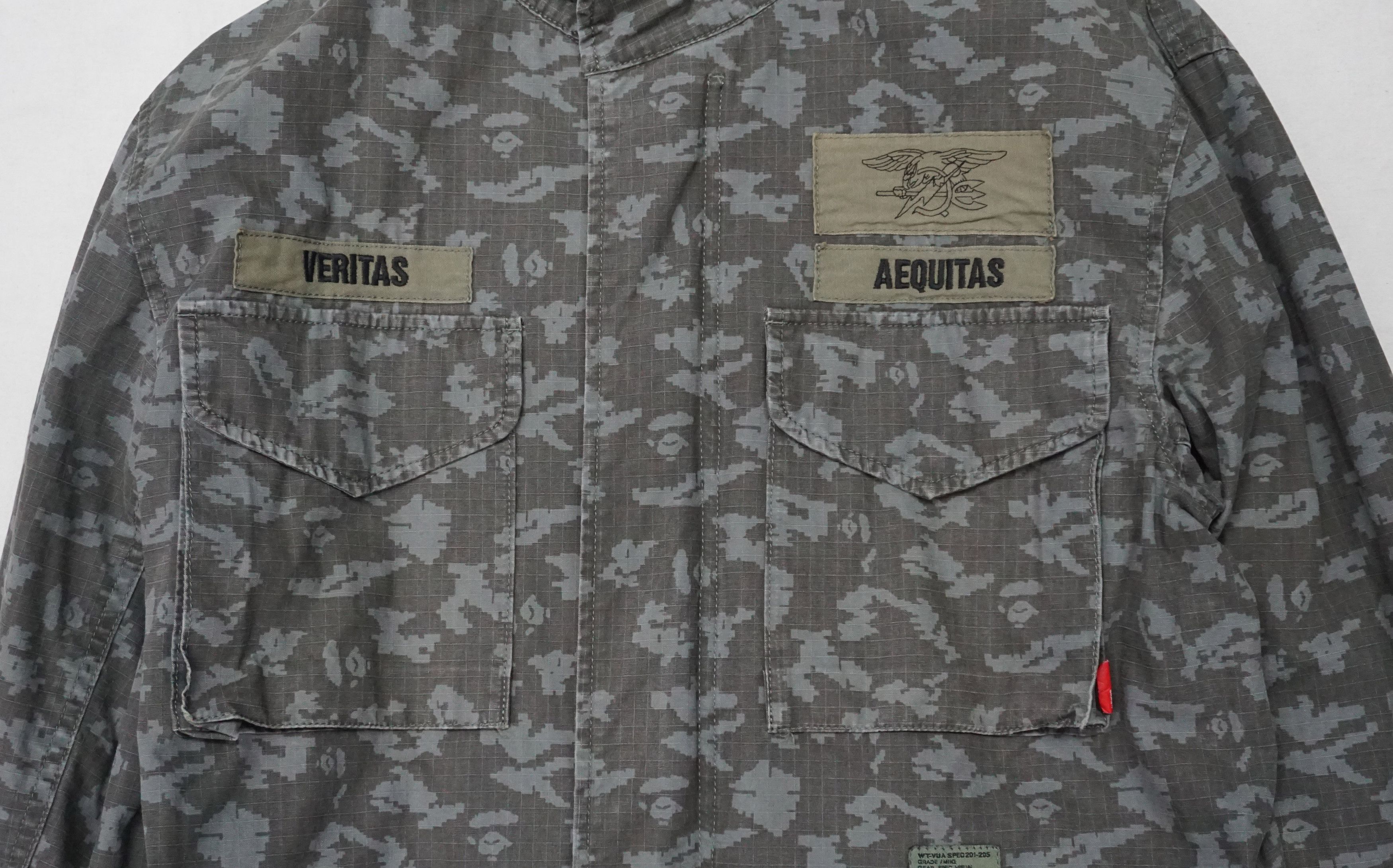 Bape × Wtaps Wtaps x Bape Camo M-65 Jacket Size US M / EU 48-50 / 2 - 3 Thumbnail