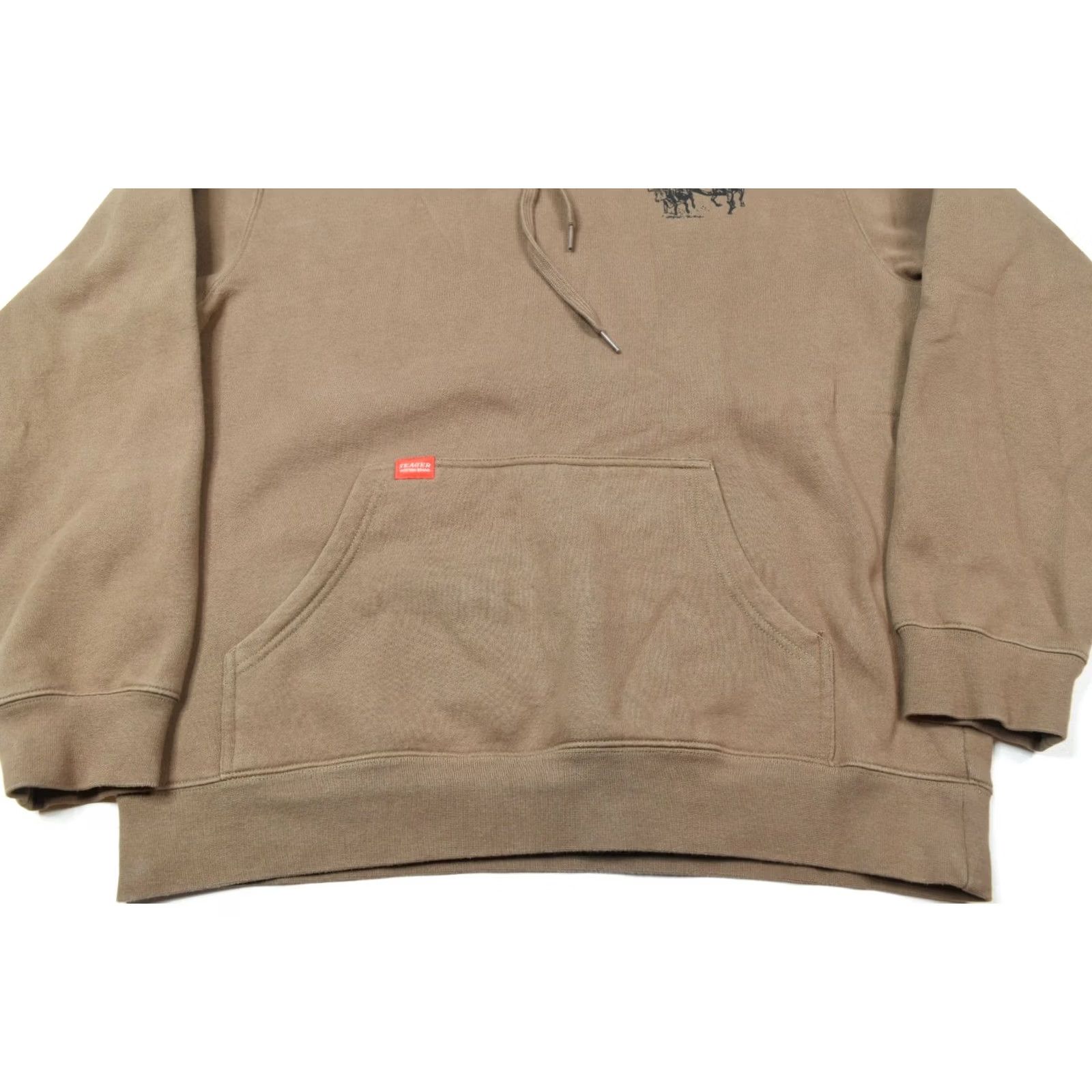 Vintage Seagar Western Company Hoodie Sweater Brown Long Sleeve Pullover XL Mens Regular Pullover Brown Western Size US XL / EU 56 / 4 - 6 Thumbnail