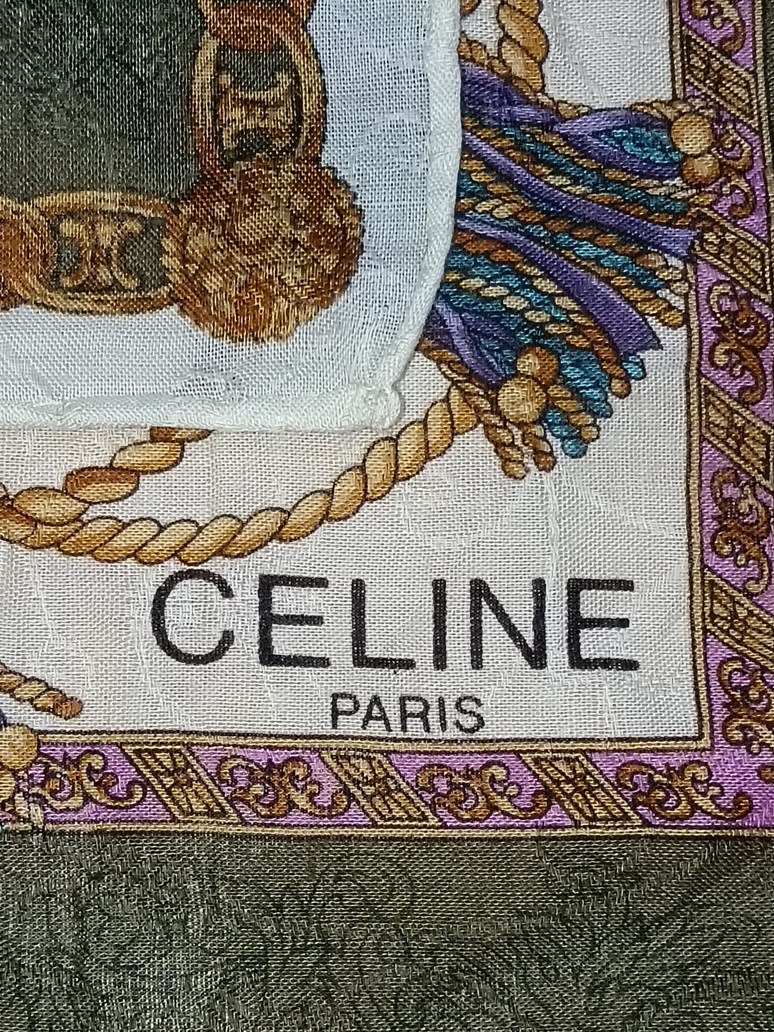 Celine CELINE HANDKERCHIEF Size ONE SIZE - 3 Thumbnail