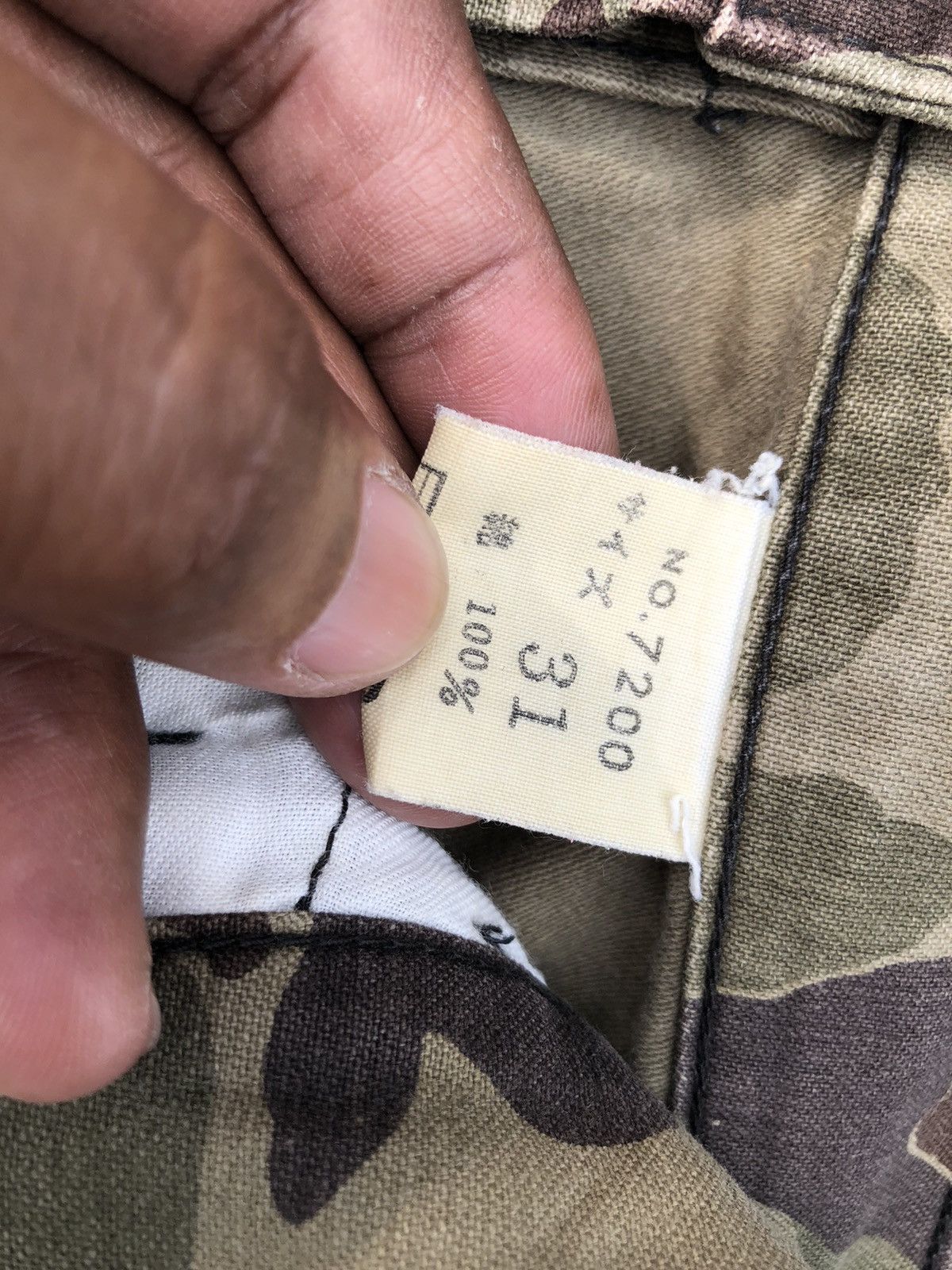 If Six Was Nine × Japanese Brand × Tornado Mart 🔥Japanese Camo Flare Jeans 🔥 Size US 30 / EU 46 - 11 Thumbnail
