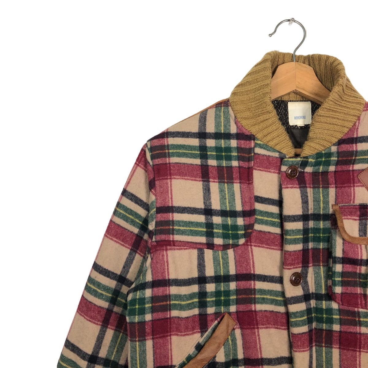Hysteric Glamour 🔥90’s Bomber Jacket Wangwano Japan Tartan Design Check Size US L / EU 52-54 / 3 - 7 Thumbnail