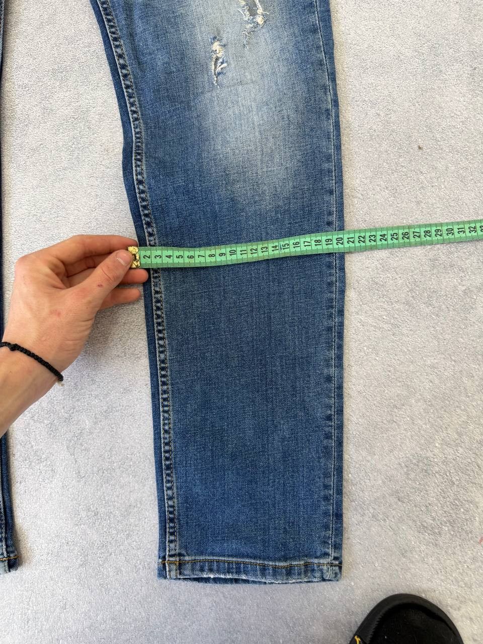 Dsquared2 Dsquared2 Distressed Drip Denim Jeans Y2K Size US 32 / EU 48 - 12 Thumbnail