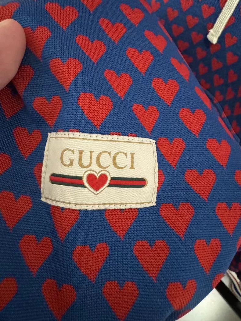 Gucci Gucci Love full-print hoodie 2501-Nextarrow Size US XS / EU 42 / 0 - 5 Thumbnail