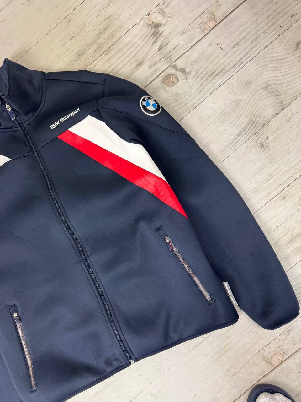 BMW × Puma Puma BMW Motorsport Racing Jacket F1 Nascar Moto Grand Prix Size US XL / EU 56 / 4 - 5 Thumbnail