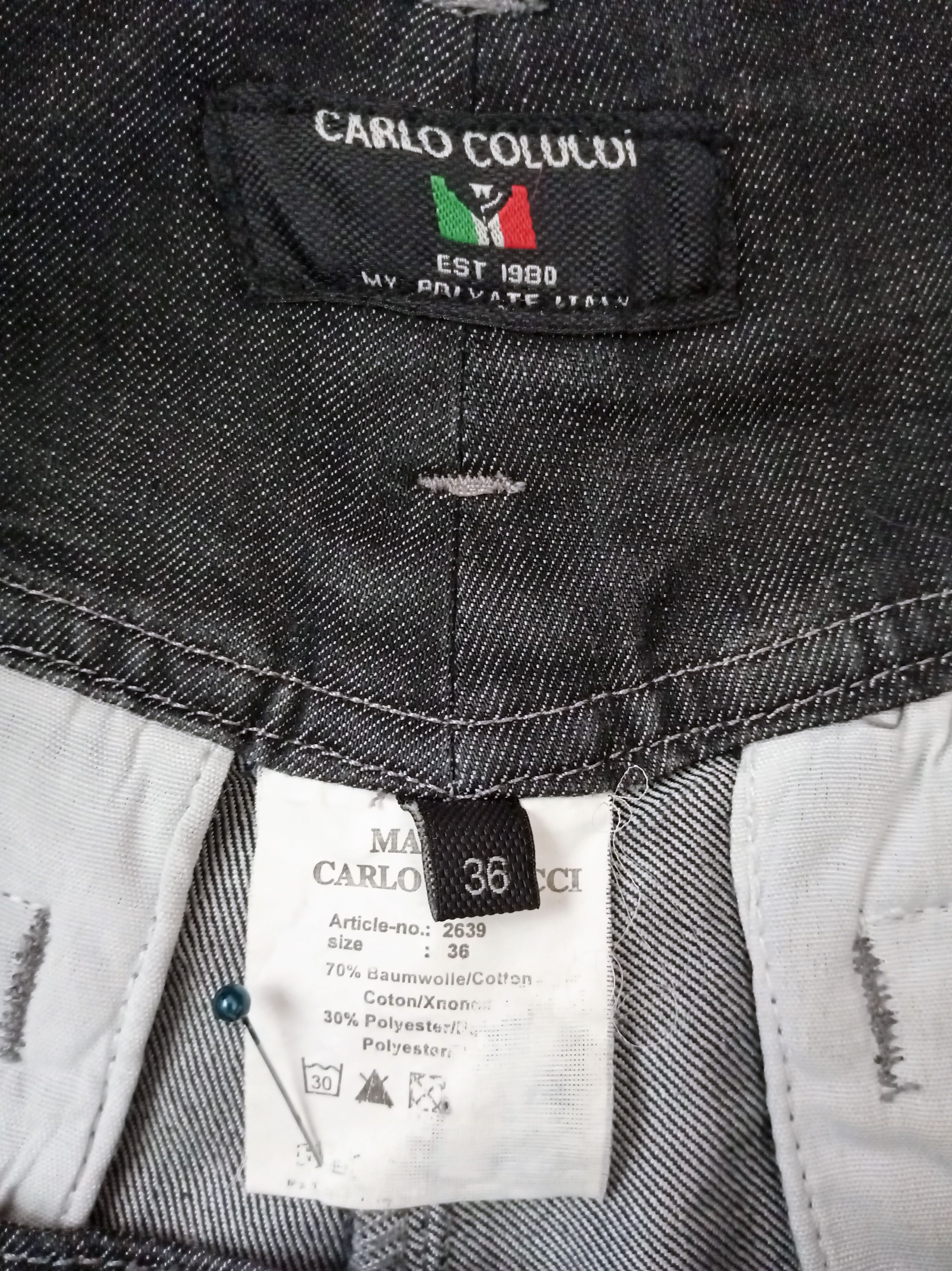 Carlo Colucci × Vintage Vintage Italian jeans Carlo Colucci Size 25" / US 0 / IT 36 - 3 Thumbnail