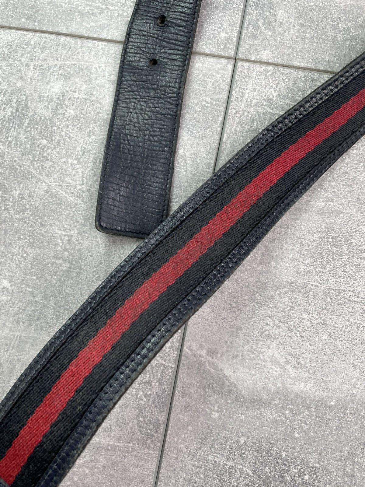 Gucci Gucci GG Leather Belt Size ONE SIZE - 4 Thumbnail