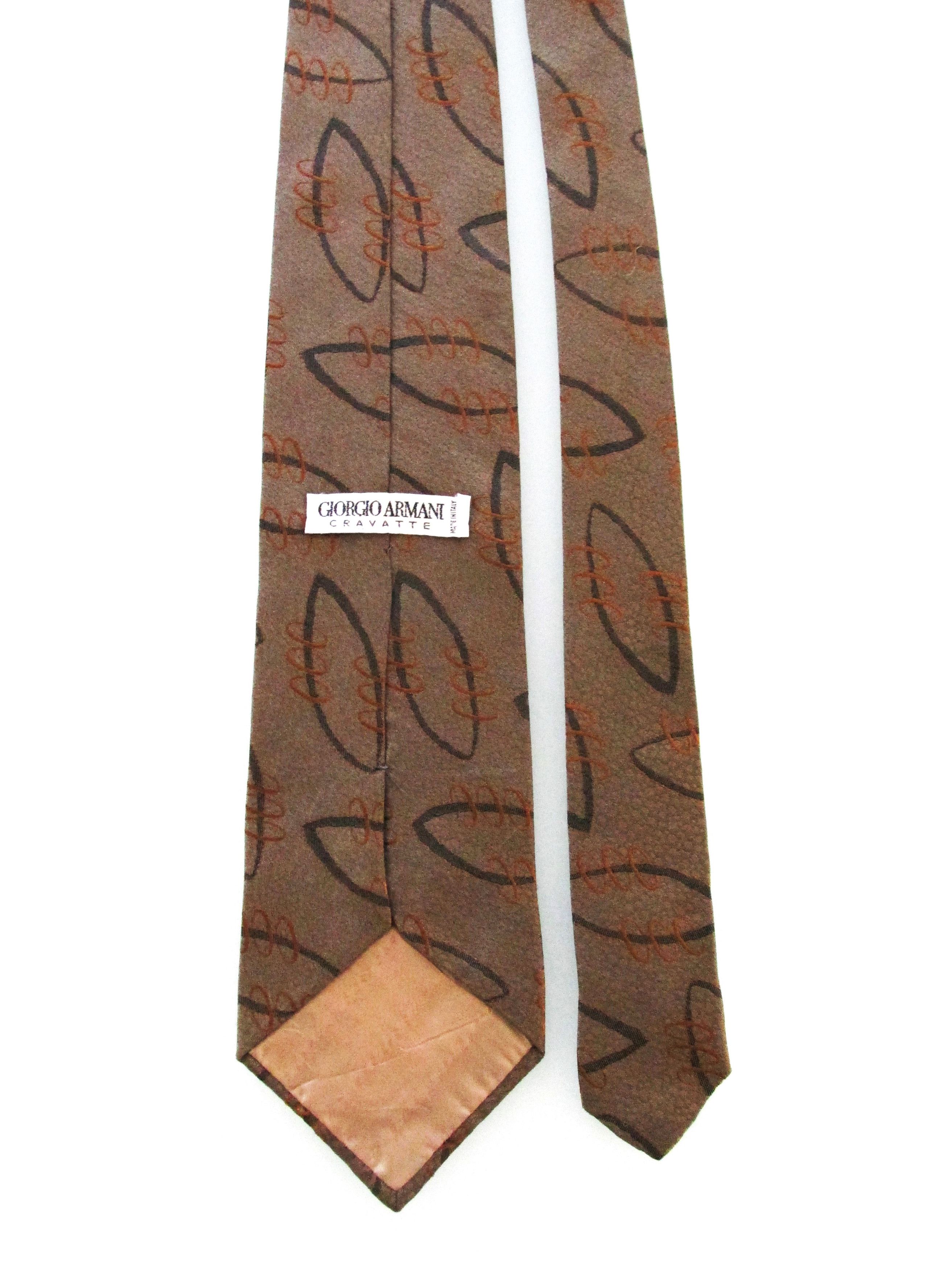 Giorgio Armani Giorgio Armani Men's Silk Tie Size ONE SIZE - 3 Thumbnail