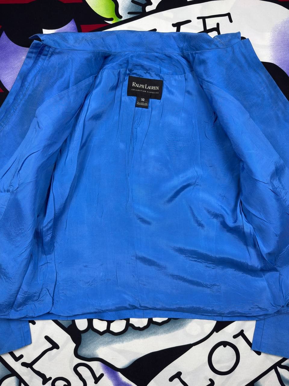 Ralph Lauren Black Label Ralph Lauren Luxury Black Label Silk Jacket Hong Kong made Size M / US 6-8 / IT 42-44 - 5 Thumbnail