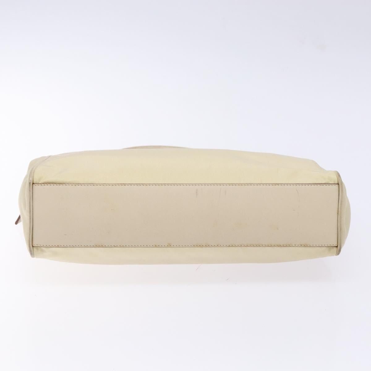 Prada PRADA Hand Bag Nylon Beige Gold Size ONE SIZE - 9 Thumbnail