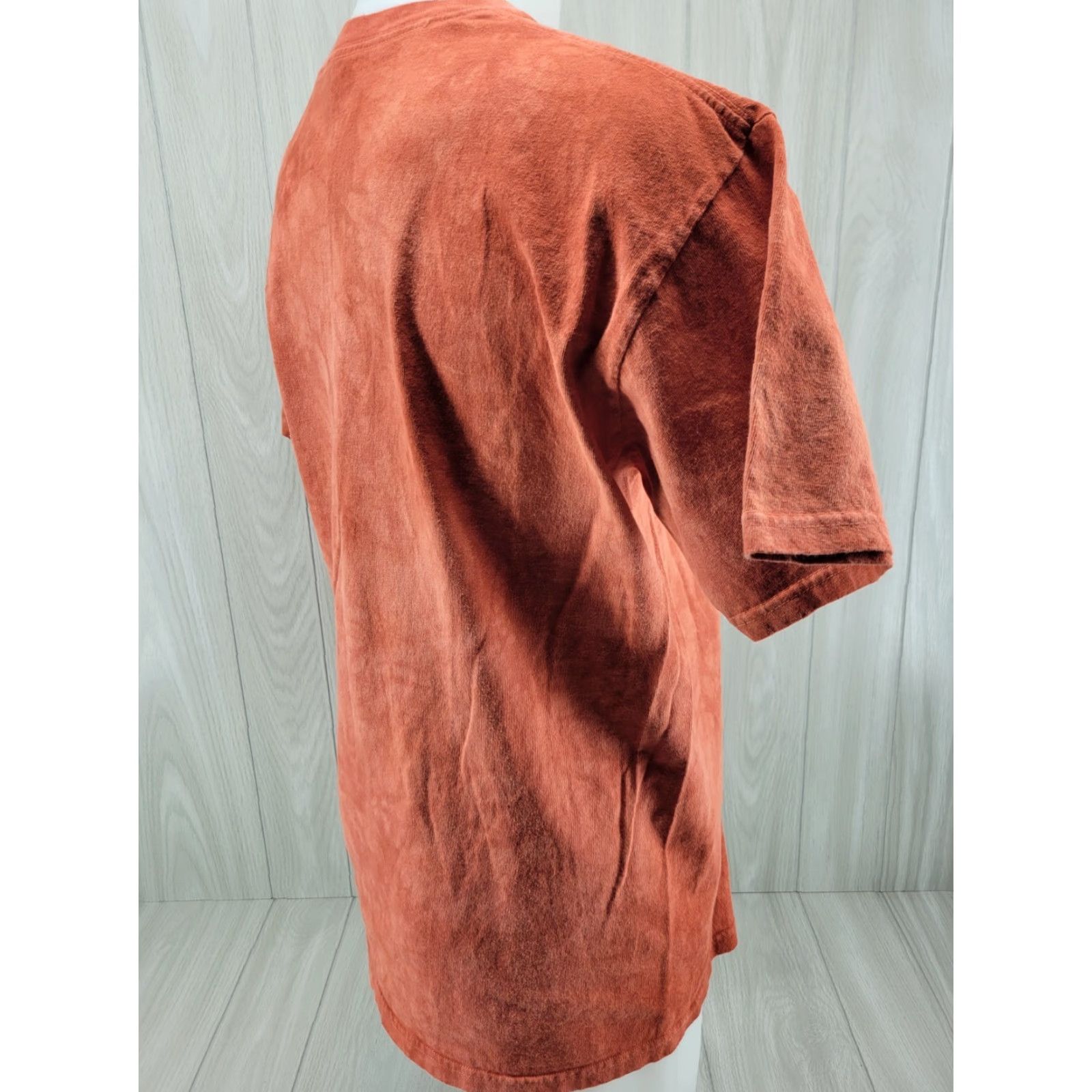 The Mountain The Mountain Veteran Army Soldier You are Not Alone American Flag Cotton T-Shirt Orange MENS Shirt Size US L / EU 52-54 / 3 - 5 Thumbnail