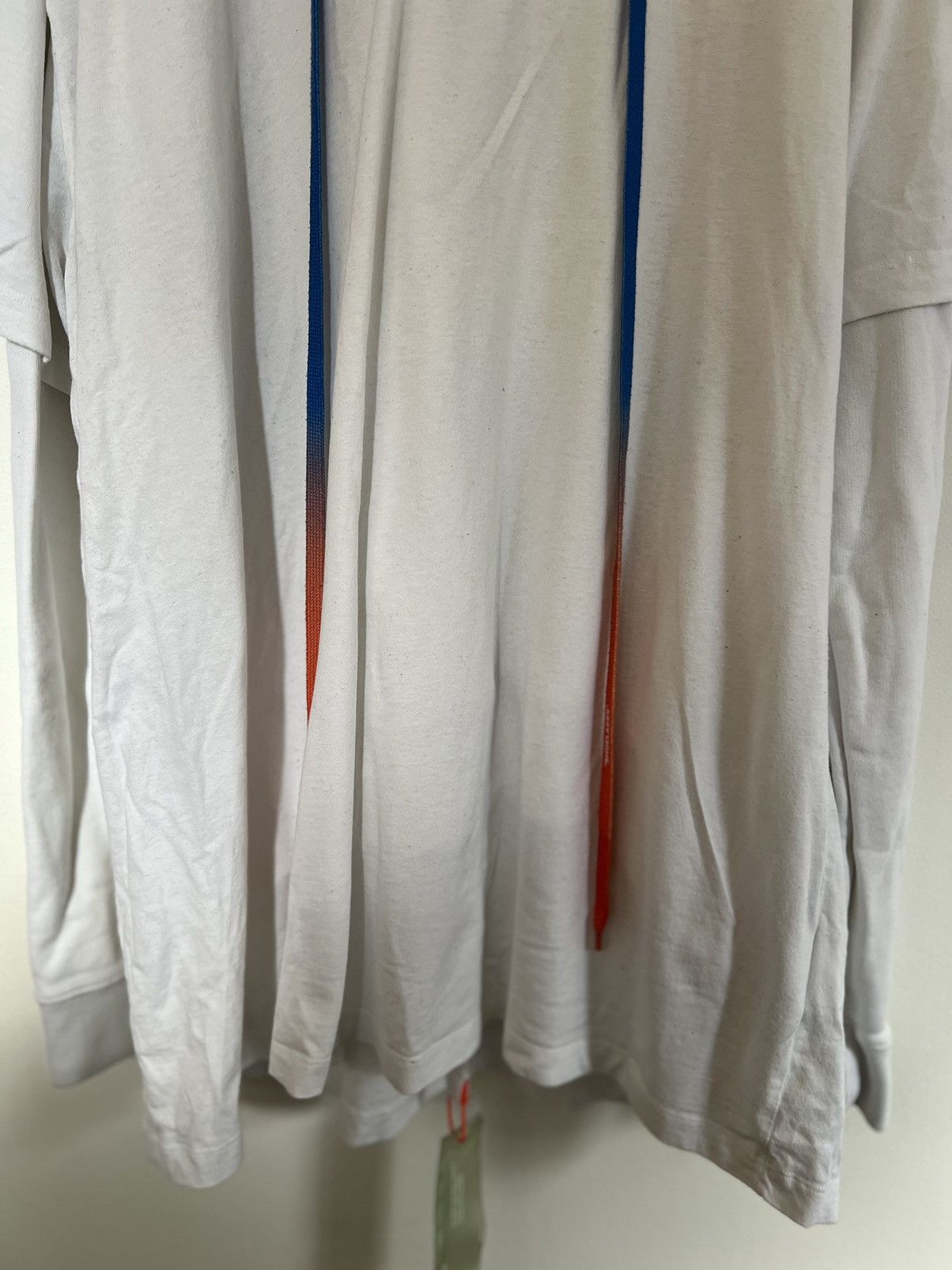Off-White × Virgil Abloh Off white Acrylic Hoodie Size US XL / EU 56 / 4 - 6 Thumbnail